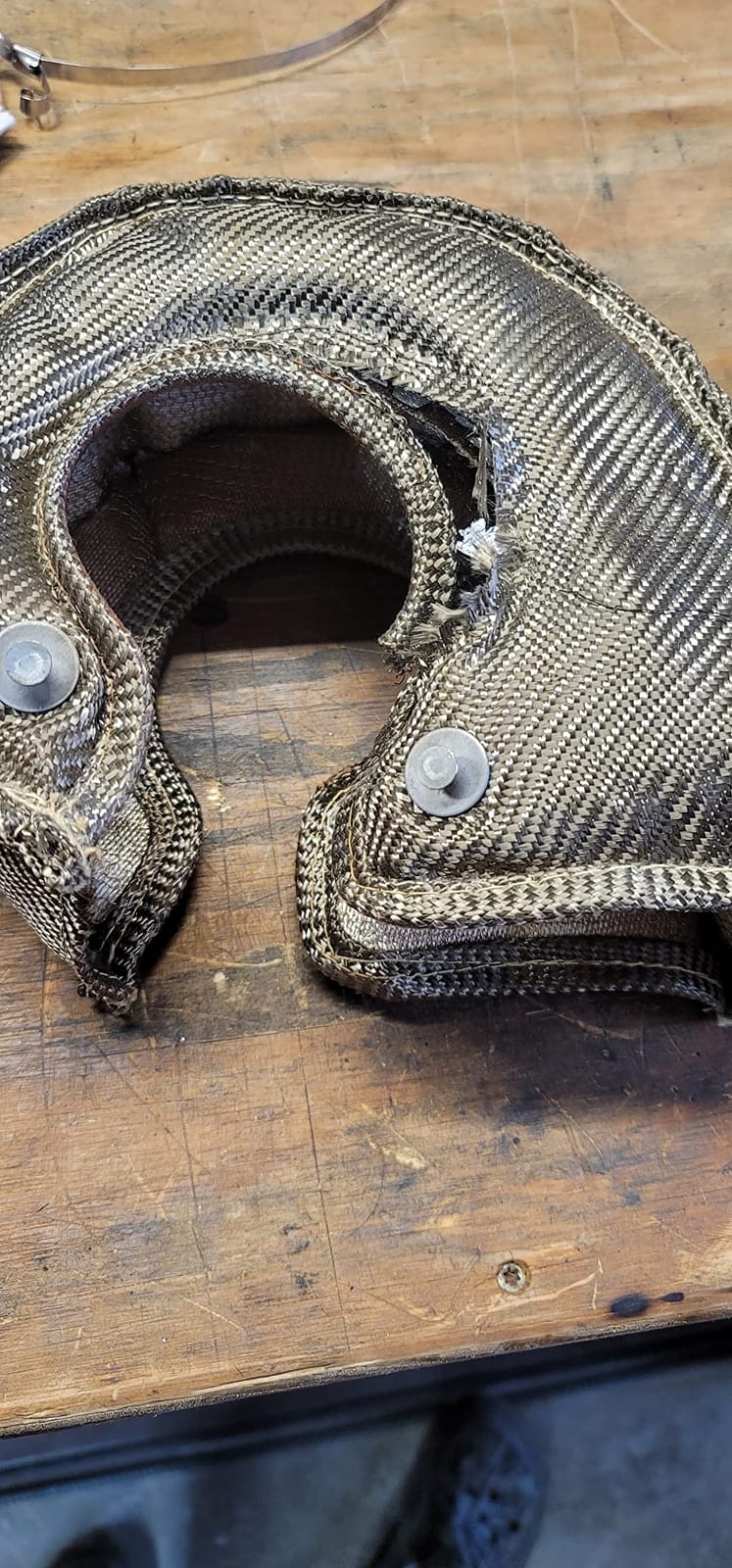 FireShield T4 Titanium Turbo Blanket T4 Cover Turbocharger Heat Shield Cover Fastener Springs for T4 customer photo 2