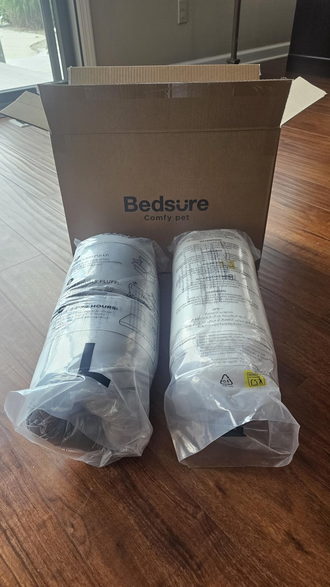 Bedsure Orthopedic XXL Dog Bed Extra Large Washable Original Design customer photo 2