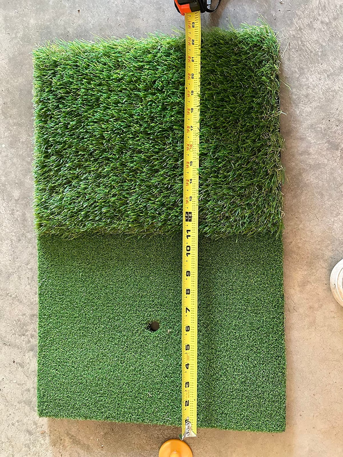 SAPLIZE Foldable Heavy-Duty Golf Hitting Mat with 10mm EVA Backing for Indoor/Outdoor Swing & Chipping, Golf Accessories & Gift for Men & Women customer photo 1