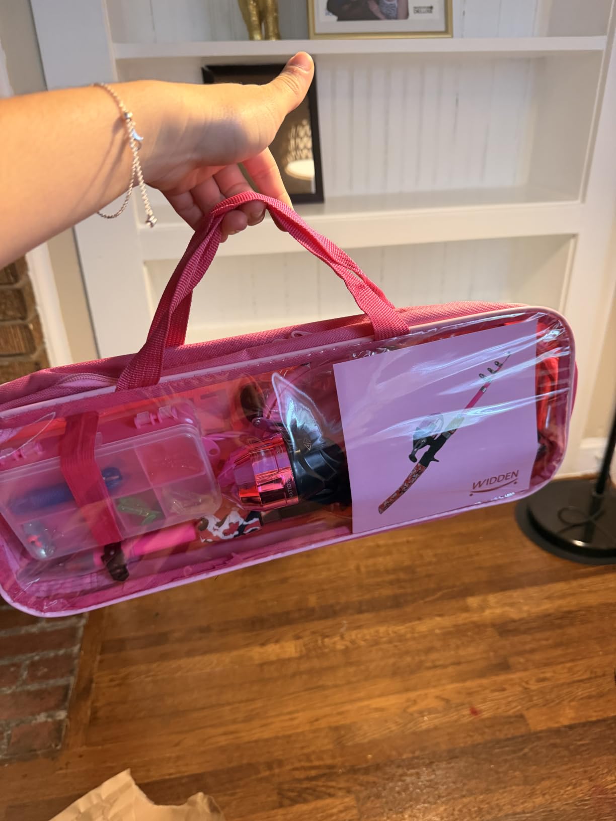 WIDDEN Kids Fishing Pole with Reel Beginner Kit for Boys Girls Ages 3-12 - Complete Set: Telescopic Rod, Spincast Reel, Line, Net, Bucket, Lures, Tackle box, All in One Bag, Easy for Toddlers & Youth customer photo 1