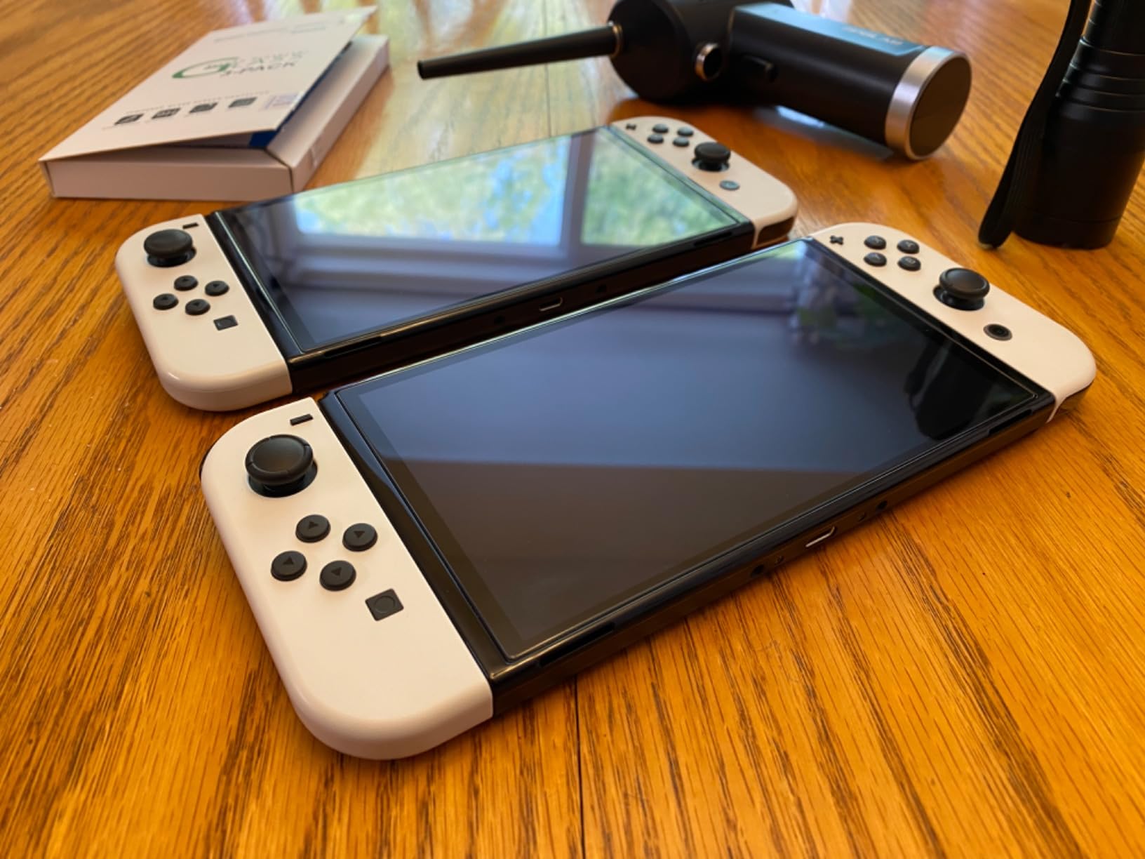 amFilm Tempered Glass Screen Protector for Nintendo Switch OLED 7.0