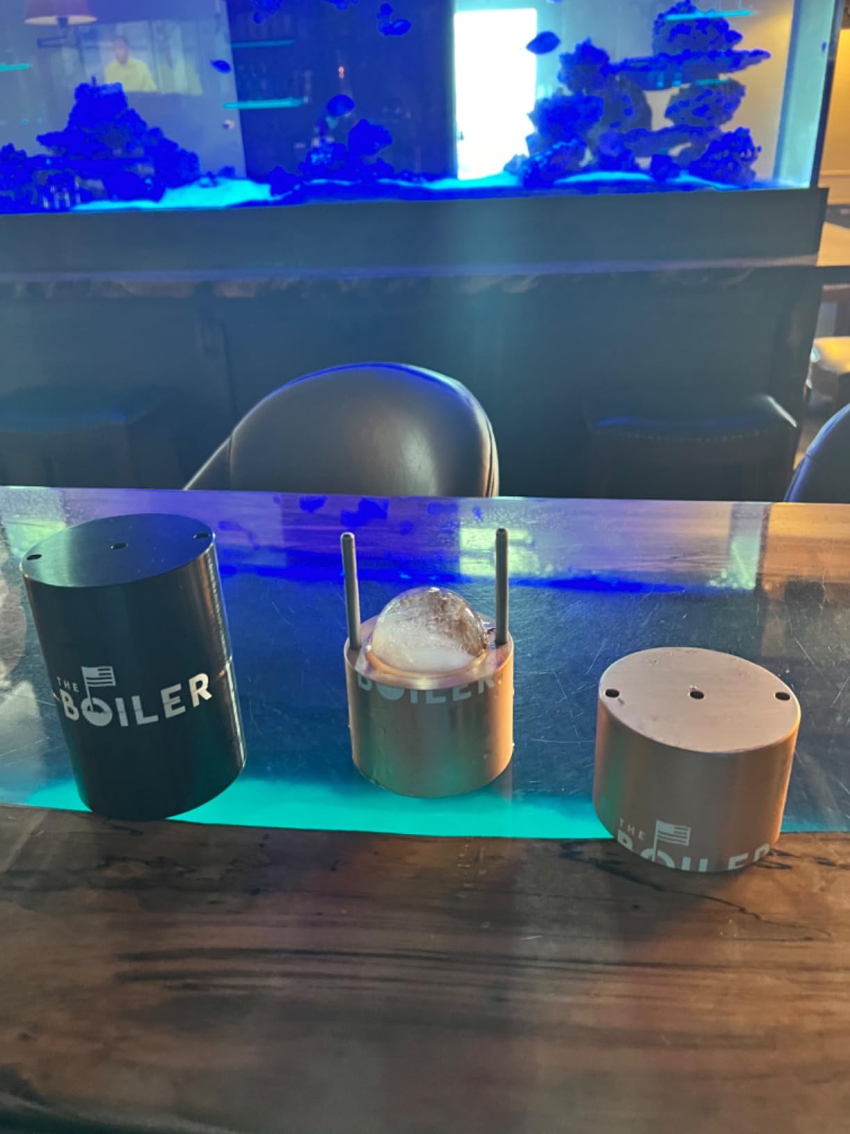 Ice Ball Press – Precision-Crafted Aluminum – Create Effortless Large Spheres – Includes Ice Tray – Made in the USA (Paloma Finish) customer photo 2