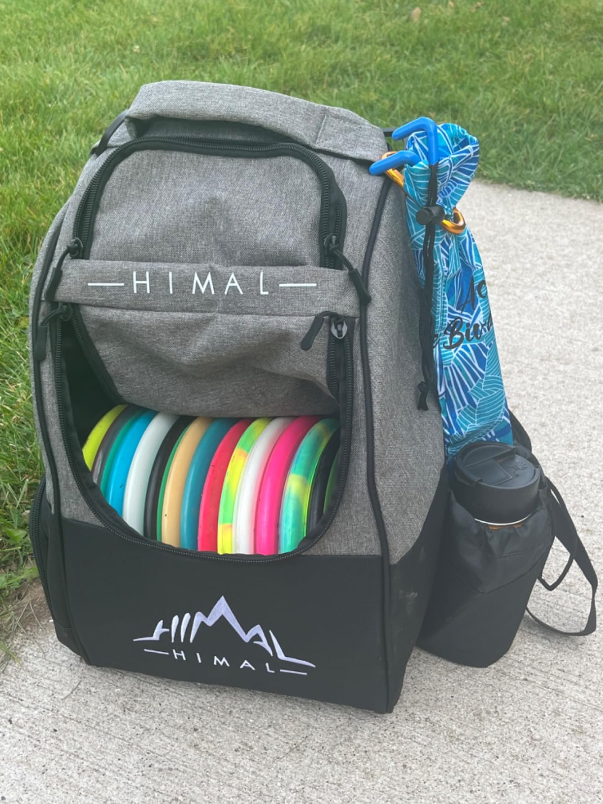 Himal Outdoors Disc Golf Bag, 22+ Discs Lightweight Backpack customer photo 2