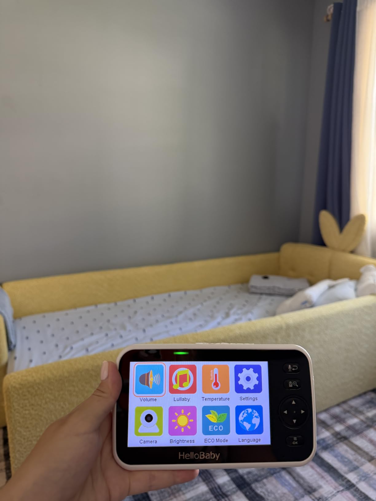 HelloBaby No WiFi Baby Monitor Camera and Audio HB6550, 5