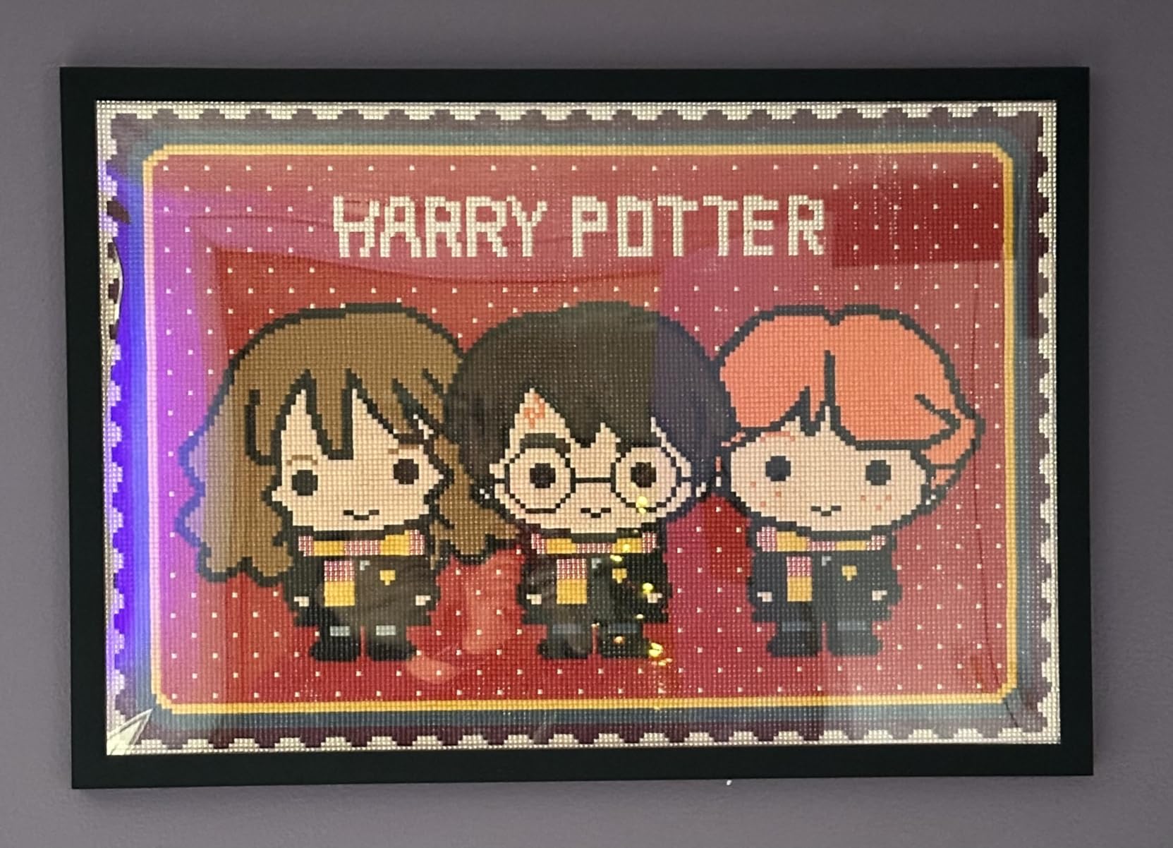 DIAMOND ART CLUB Hogwarts Crest Fine - Oddities Diamond Art Kits for Adults customer photo 1