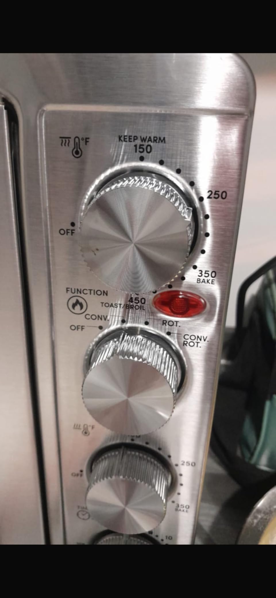 Elite Gourmet ETO4510MX French Door Convection Oven 47.5Qt, Stainless Steel customer photo 1