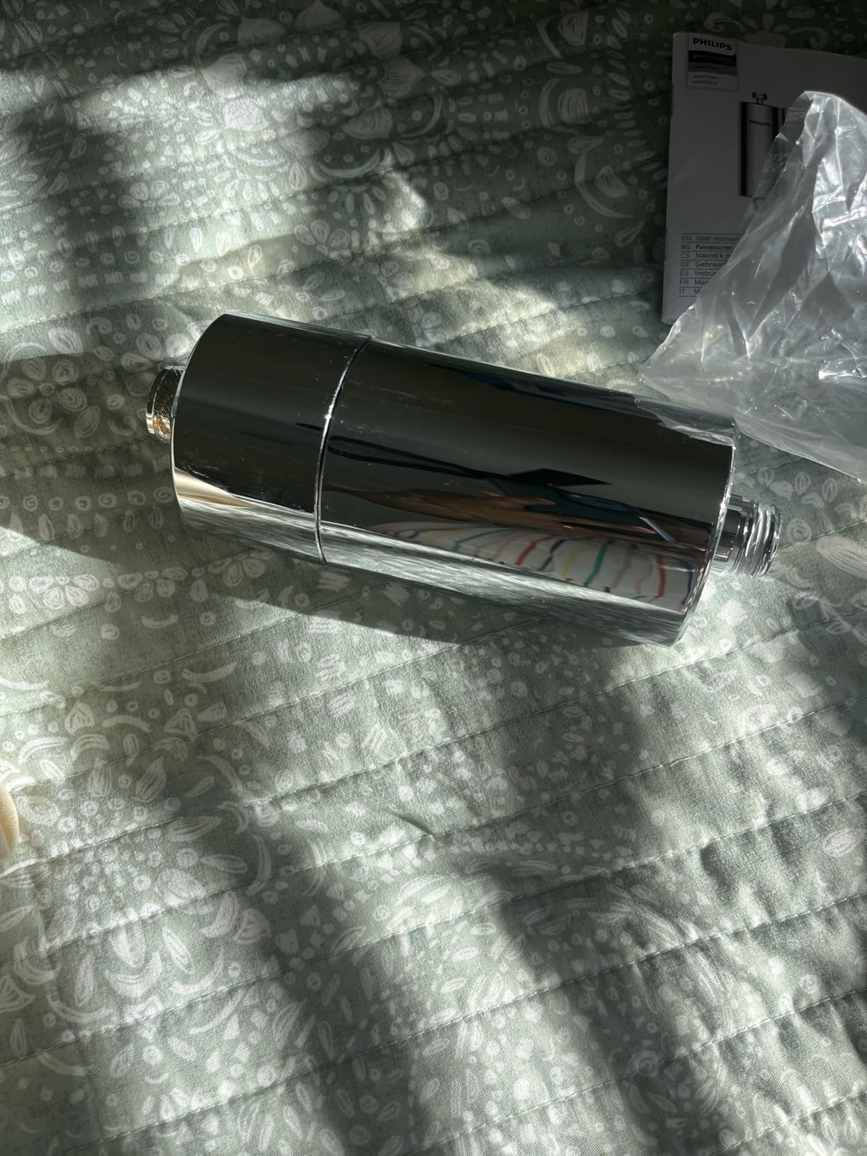PHILIPS Shower Filter, Reduces Chlorine & Heavy Metals, AWP1775CH/37 customer photo 2