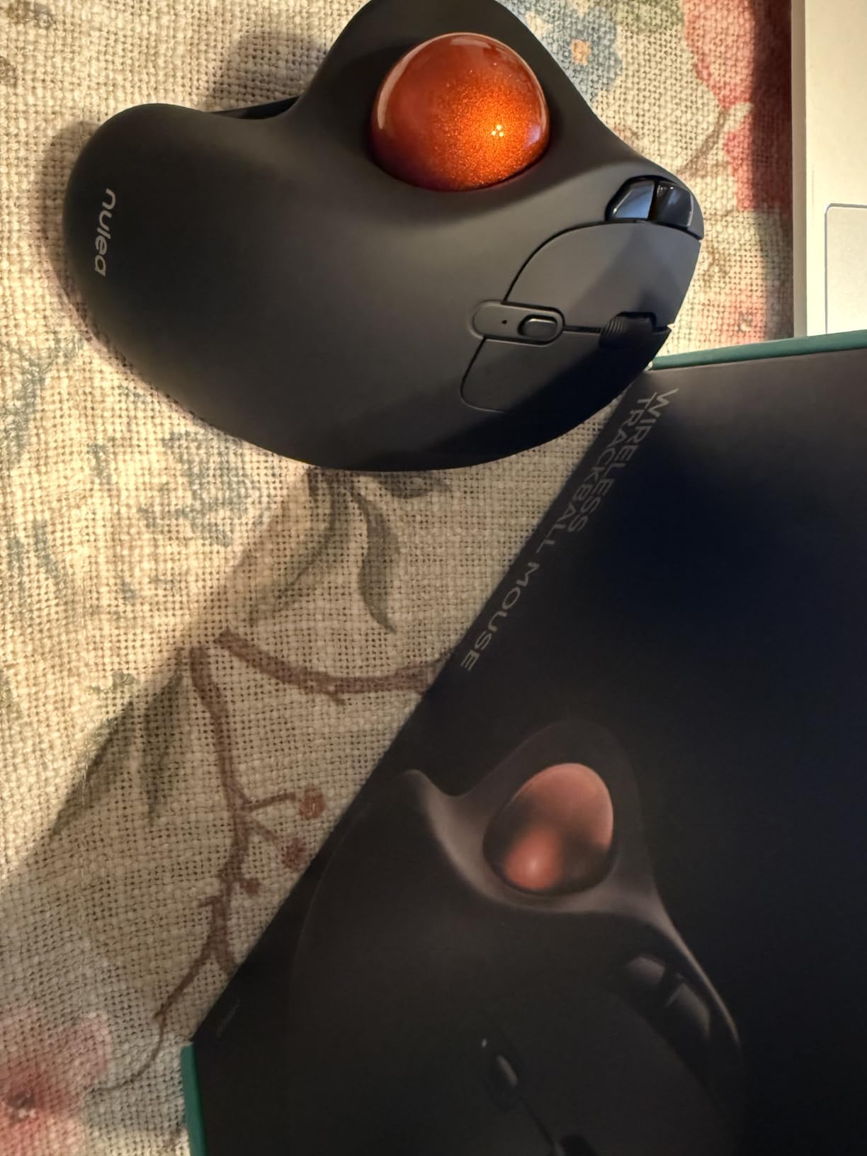 Nulea M501 Wireless Trackball Mouse Ergonomic Thumb Control,4 DPI Levels customer photo 1
