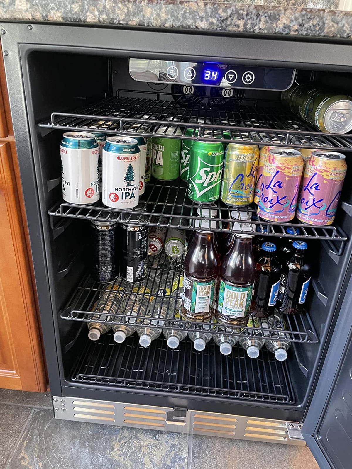 Kalamera Beverage Refrigerator, 24 inch Under Counter Beverage Cooler customer photo 2