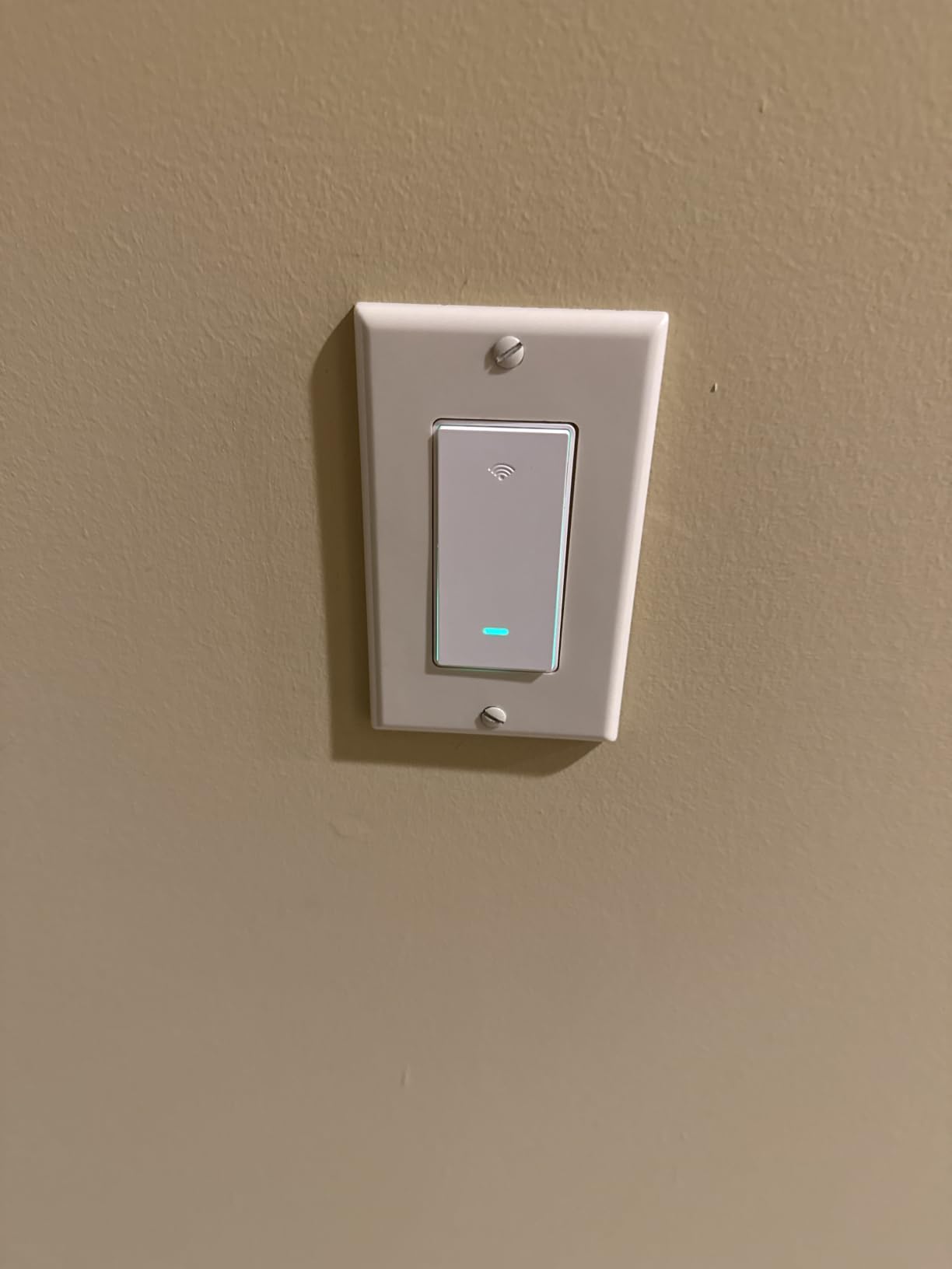 GHome Smart Switch, 3 Way Wi-Fi Light Switch Compatible with Alexa and Google Home, 2.4GHz Schedule Timer, Neutral Wire Required, 3-Way Installation, FCC Listed (4-Pack), White customer photo 2