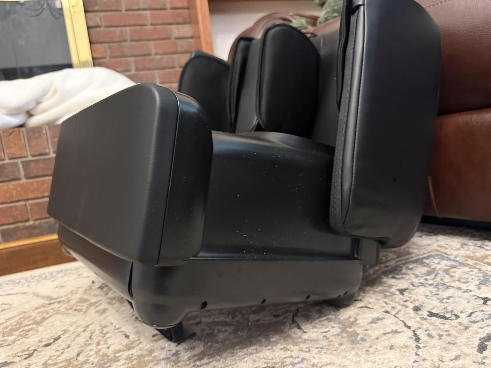 COMFIER Shiatsu Foot & Calf Massager with Heat,2 in 1 Ottoman,FSA Eligible customer photo 1