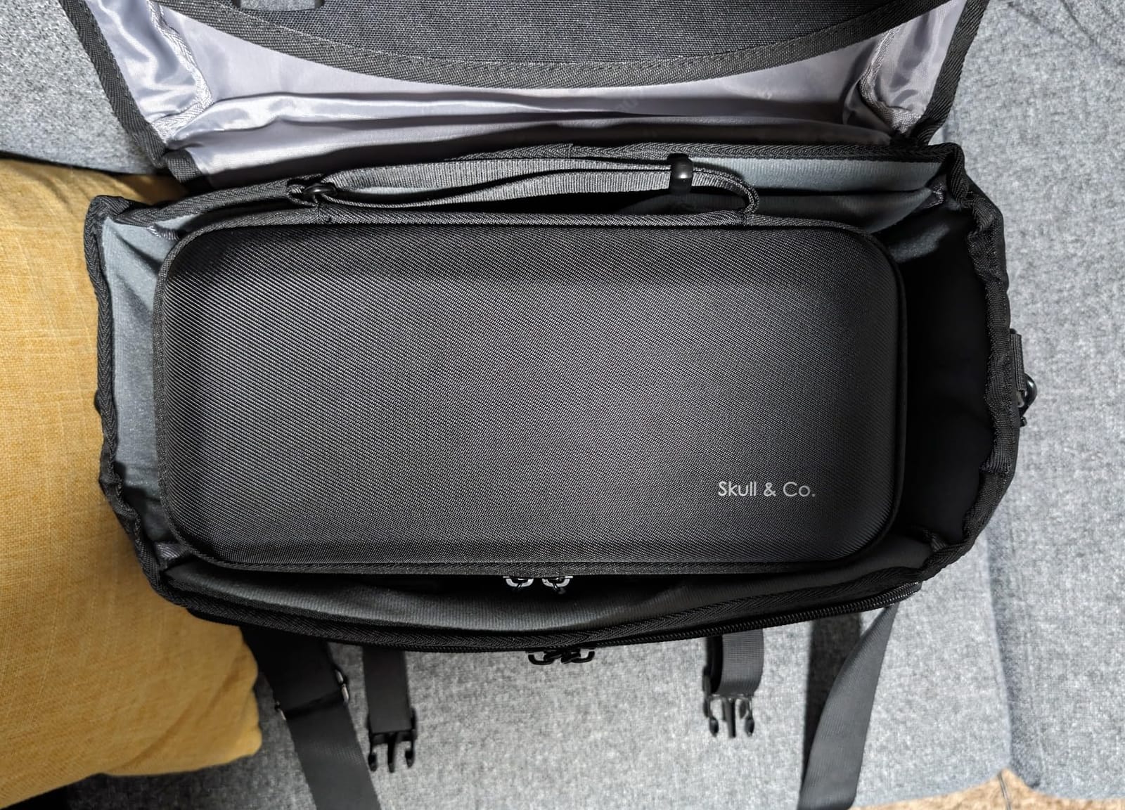 CADeN Camera Bag Case Shoulder Messenger Bag with Tripod Holder Compatible for Nikon, Canon, Sony, DSLR SLR Mirrorless Cameras Waterproof (Black, Large) customer photo 1