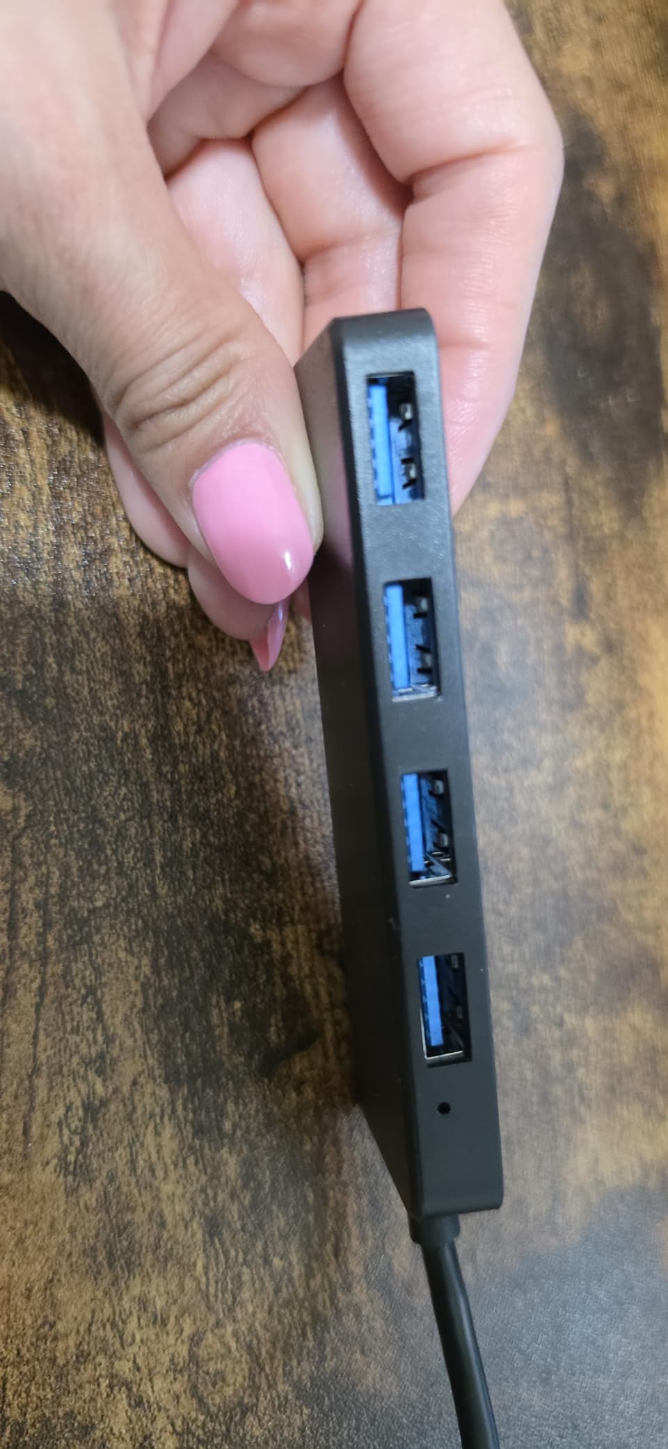 USB Hub 4 Port, USB Splitter 1 in 4 Out, USB Extender Hub for Laptop PC customer photo 2