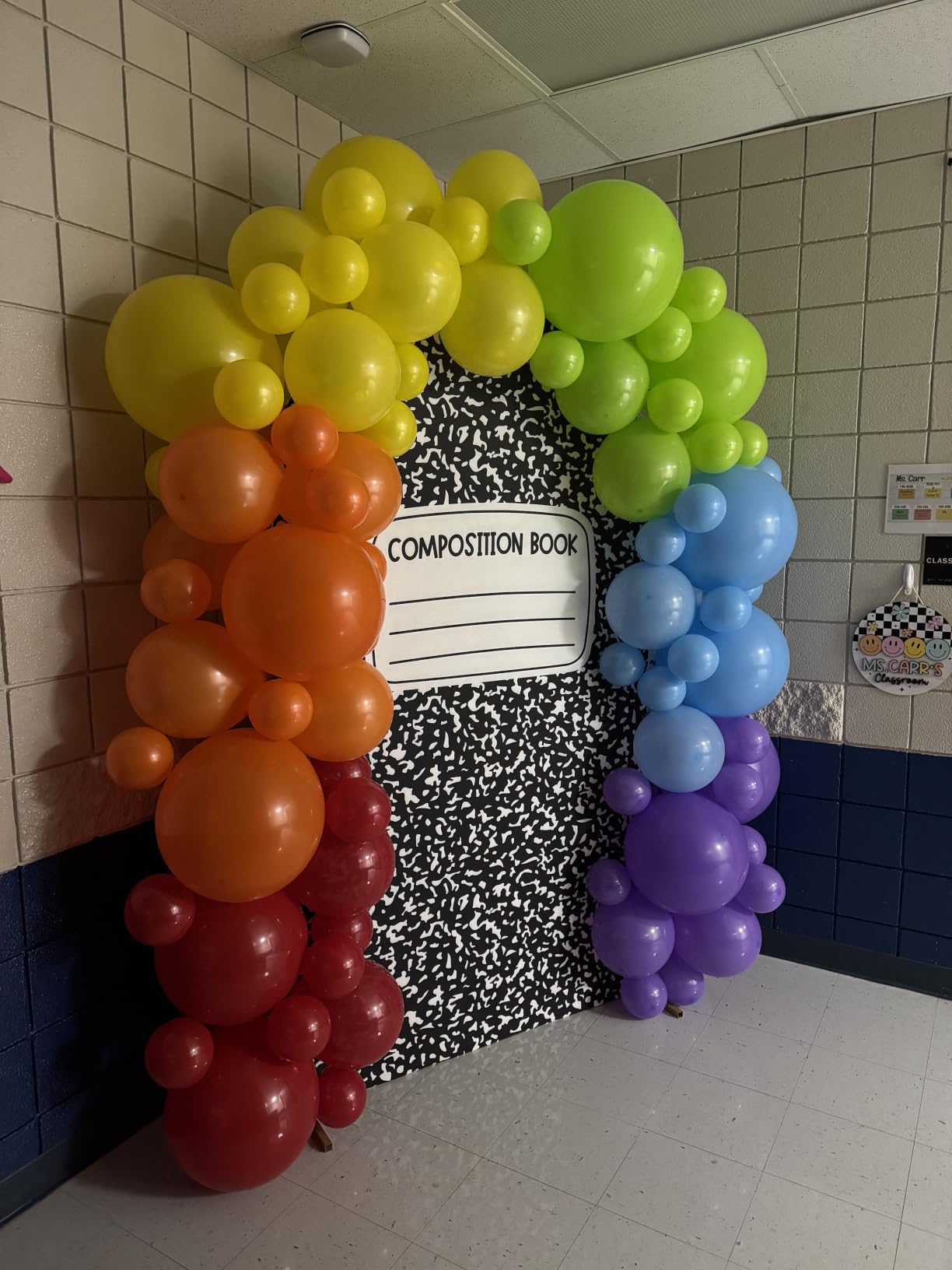 Rainbow Balloon Arch Kit 111Pcs 18 12 5 Inch Latex Colorful Party Balloons Garland for Birthday Baby Shower Wedding Engagement Anniversary Christmas Party Decorations customer photo 1
