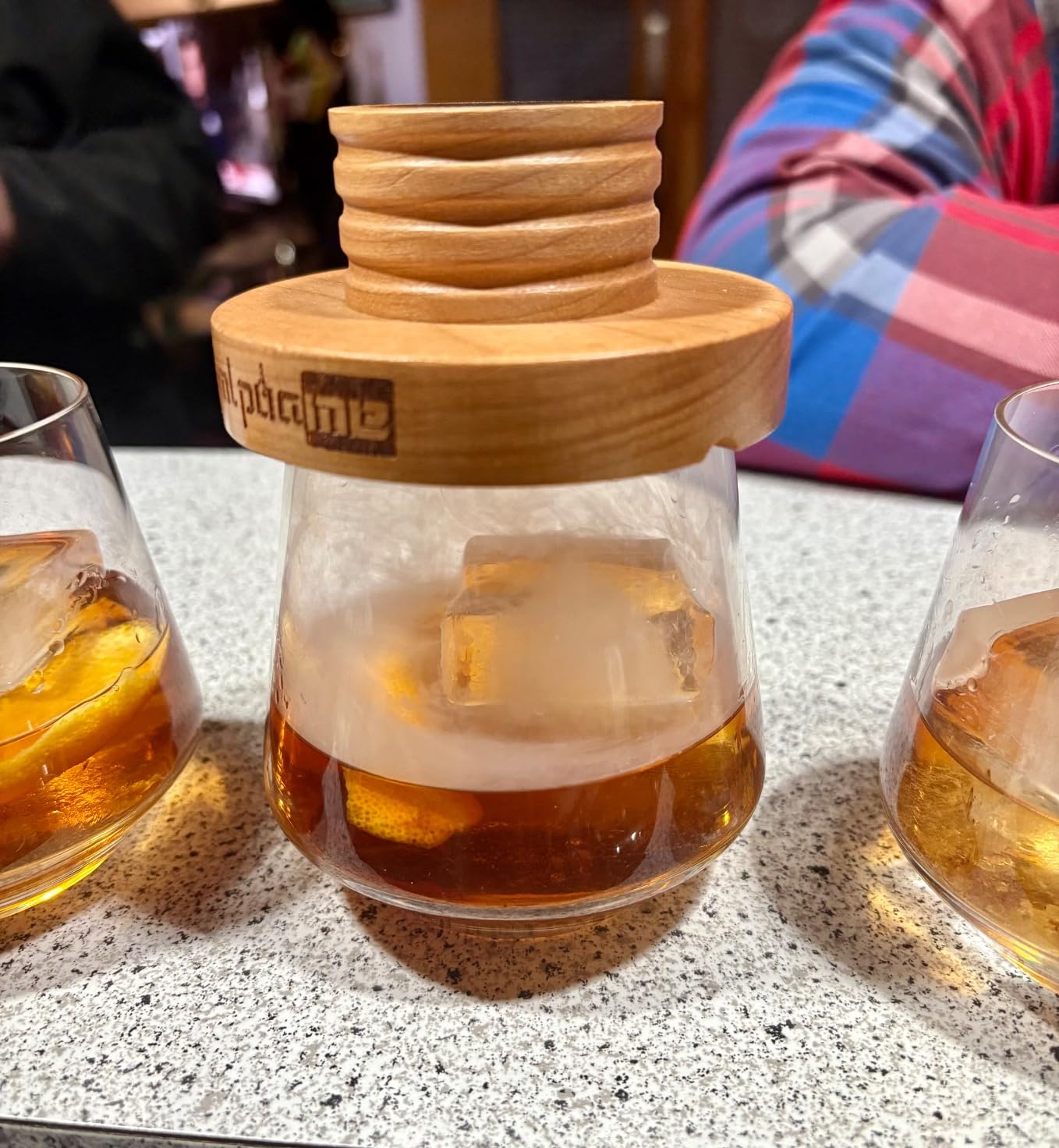 Cocktail Smoker Kit, Old Fashioned Whiskey Bourbon Drink Smoker customer photo 2