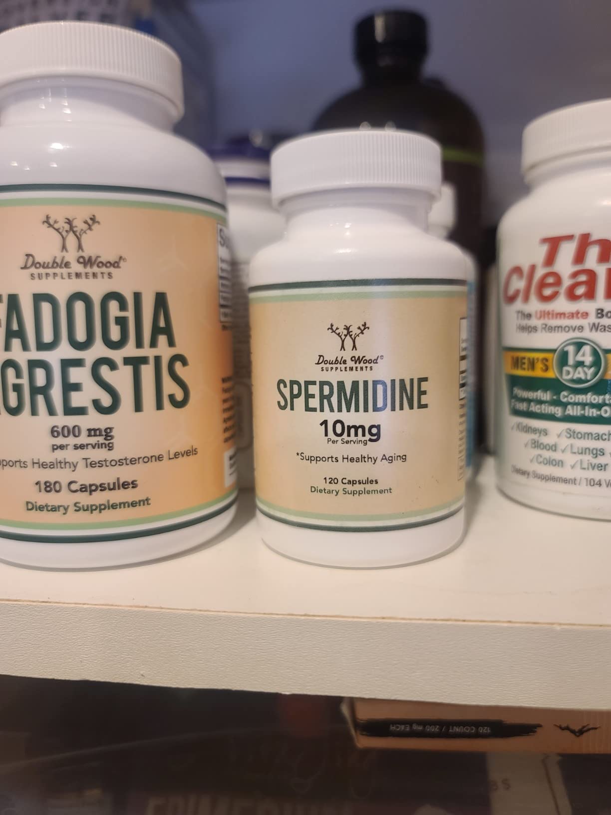 Spermidine 10mg, Cellular Renewal, Healthy Aging + Hair, 120 Capsules | Healthy Aging + Hair Supplement, ~5.7mg Actual Spermidine Disclosed, Supports Autophagy (Cell Cleanup), No Caffeine customer photo 1