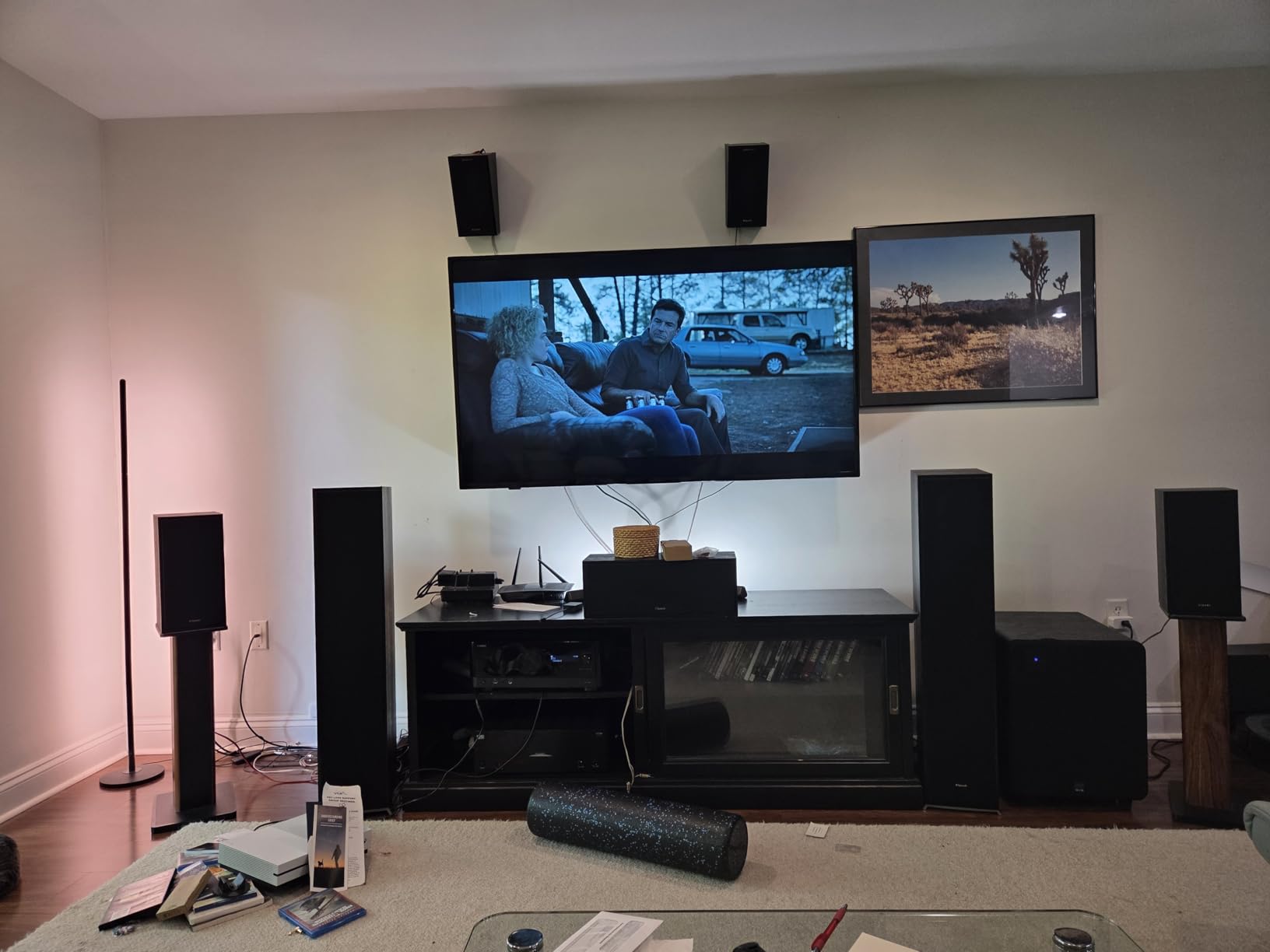 Klipsch Reference Next-Generation R-50M Horn-Loaded Bookshelf Speakers with 5.25” Spun-Copper Woofers for Best-in-Class Home Theater Sound in Black customer photo 2