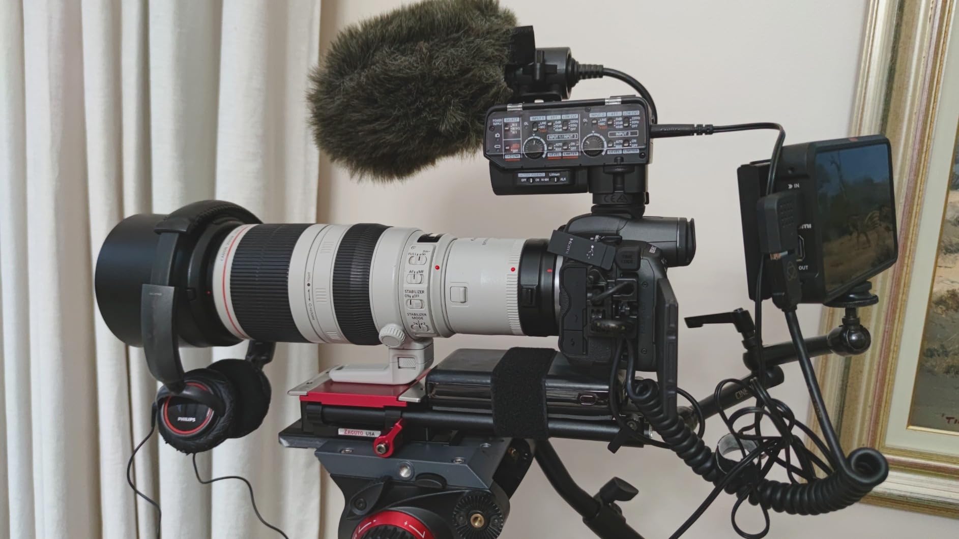 Tascam Canon Kit XLR Microphone Adapter for Mirrorless Cameras, Black (CA-XLR2d-C) customer photo 1