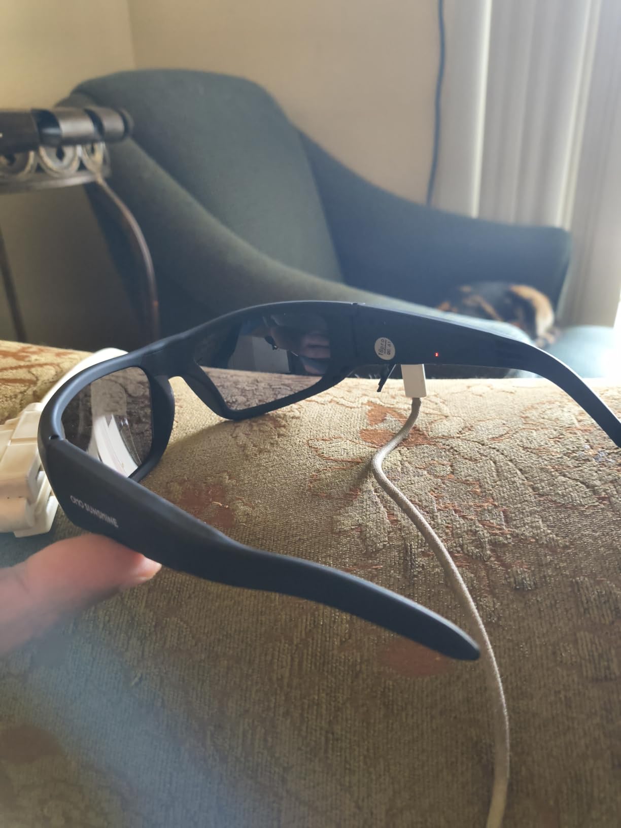 OHO Sport Open‑Ear Smart Glasses, Impact‑Resistant Bluetooth Sunglasses customer photo 1