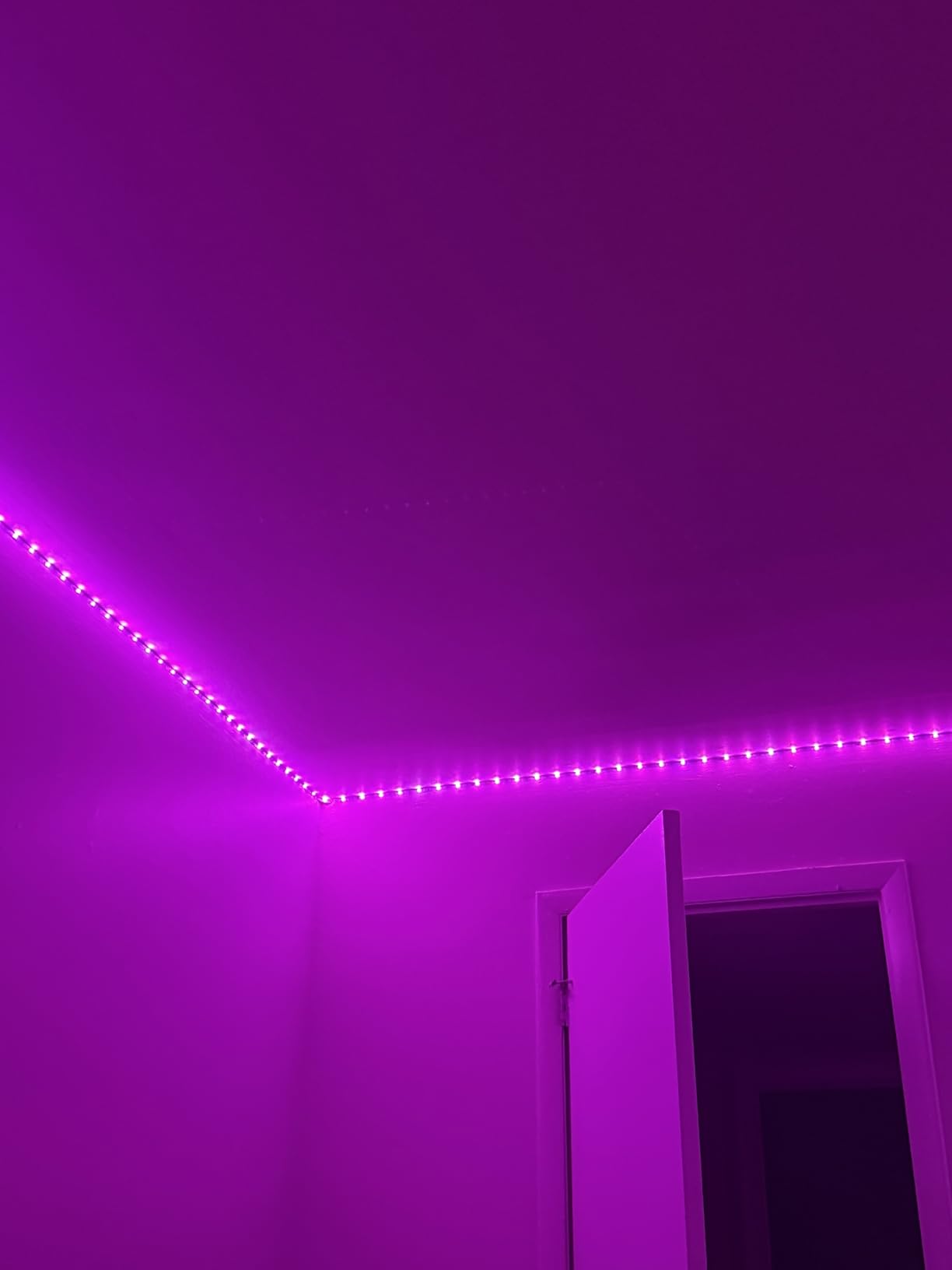 Govee 100ft RGBIC LED Strip Lights, Work with Alexa and Google Assistant | LED Lights for Bedroom, WiFi App Control Segmented DIY Multiple Colors, Color Changing Light for Home Decor customer photo 2