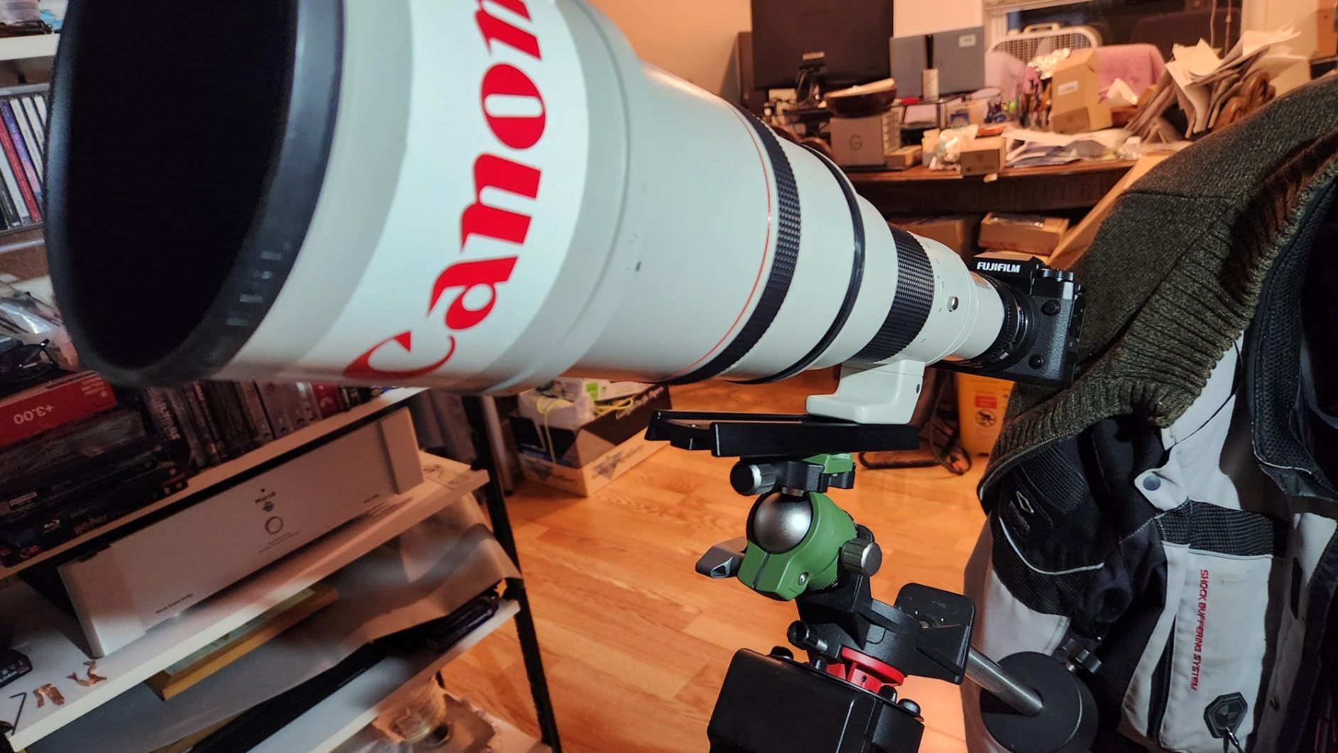 Avella V1 DSLR Camera Tripod Ball Head 38MM, 360 Degree Swivel,U-Shaped Groove Design, for Canon Nikon Sony Olympus Panasonic DSLR Camera-Green customer photo 2