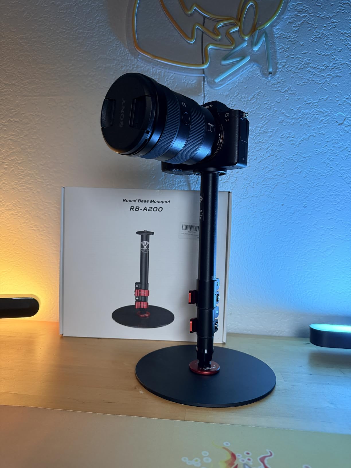IFOOTAGE A300 Round Base Monopod 60