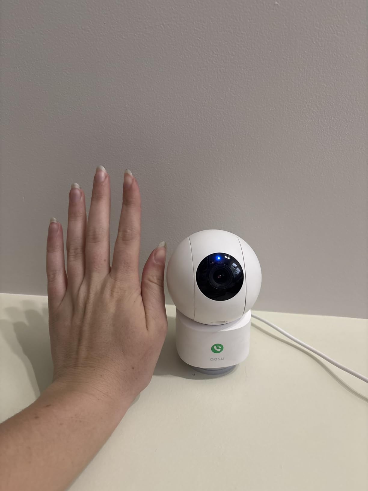 aosu 2K Indoor Camera,Baby Monitor for Home Security with 2.4GHz WiFi only customer photo 1