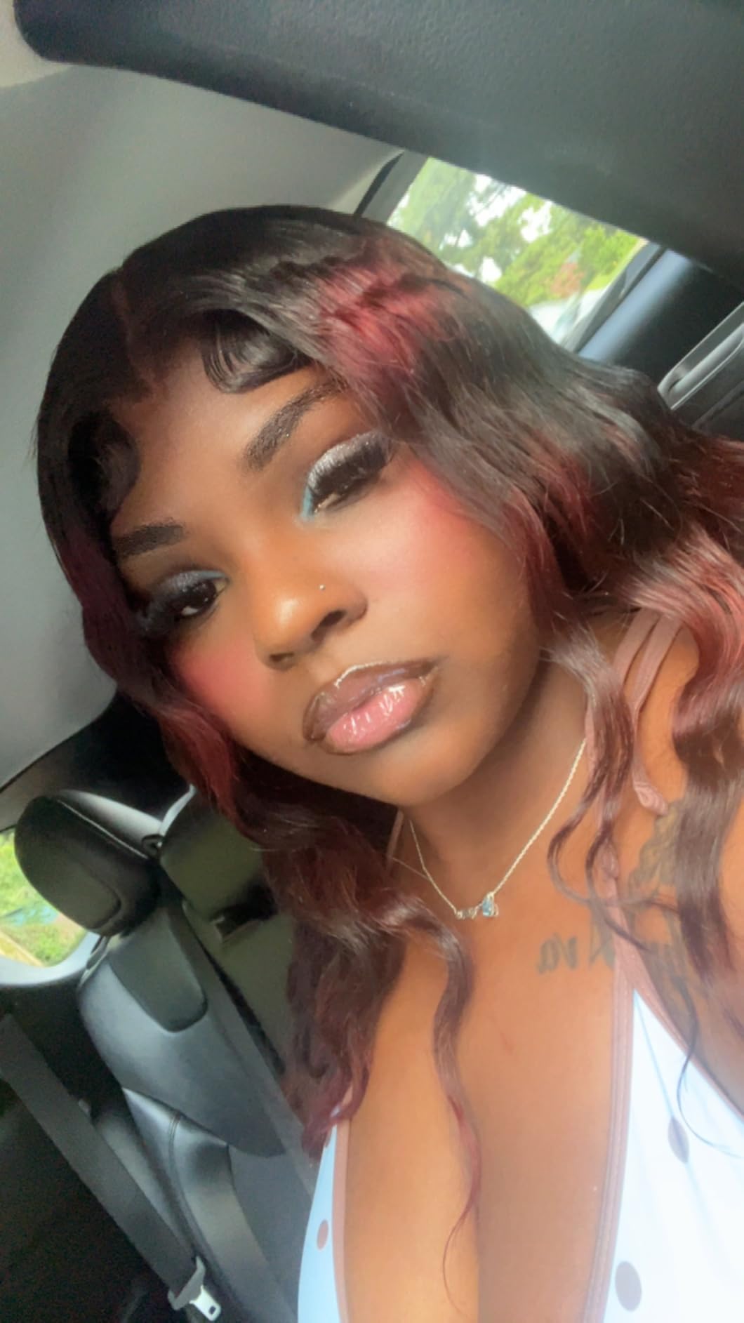 DULOVE Lace Front Wigs Human Hair Glueless Pre plucked Pre Cut, 24 Inch customer photo 1