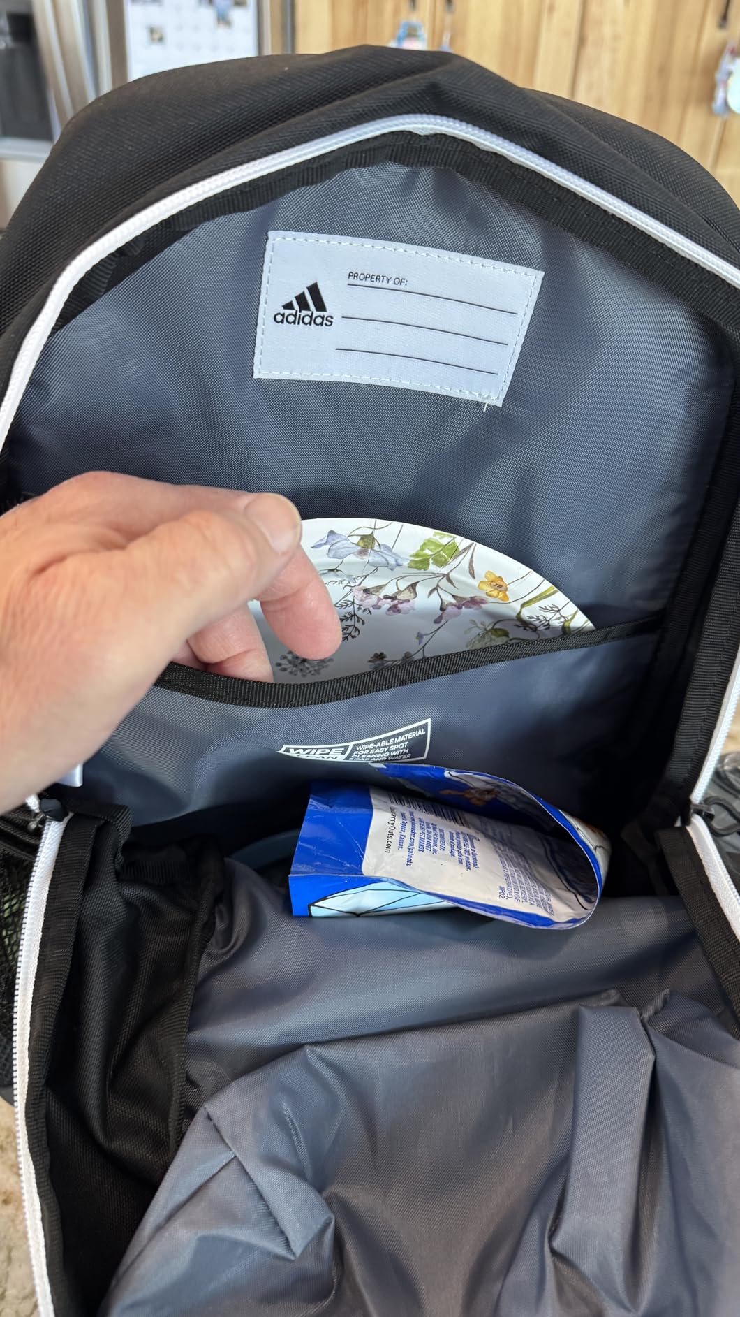 adidas Creator School Backpack 21L | Padded Laptop Sleeve, Durable Build, Right-Sized For Kids, Carries Comfortably, Spills Wipe Away, School Gym & Travel Ready customer photo 1