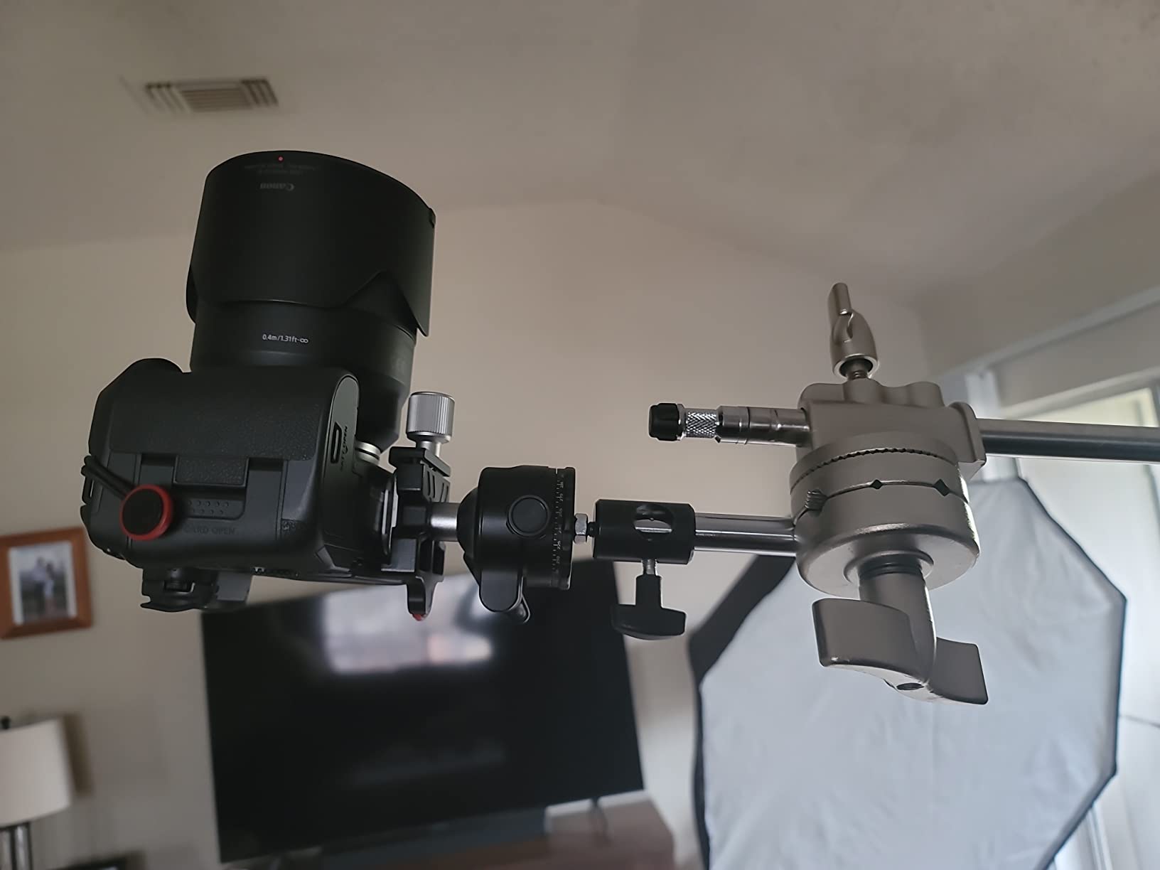 NEEWER Low Profile Camera Tripod Ball Head, 36mm Metal Panorama, GM36 customer photo 1