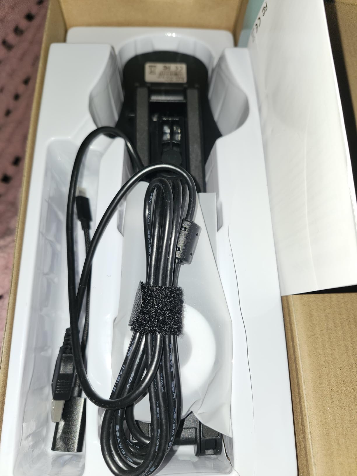 4K USB Document Camera for Teacher, 8MP Webcam & Visualiser for A3 Size with Dual Microphones, 3-Level LED Light, Image Invert, Foldable for Live Demo, Work with Windows, macOS and Chrome OS customer photo 2