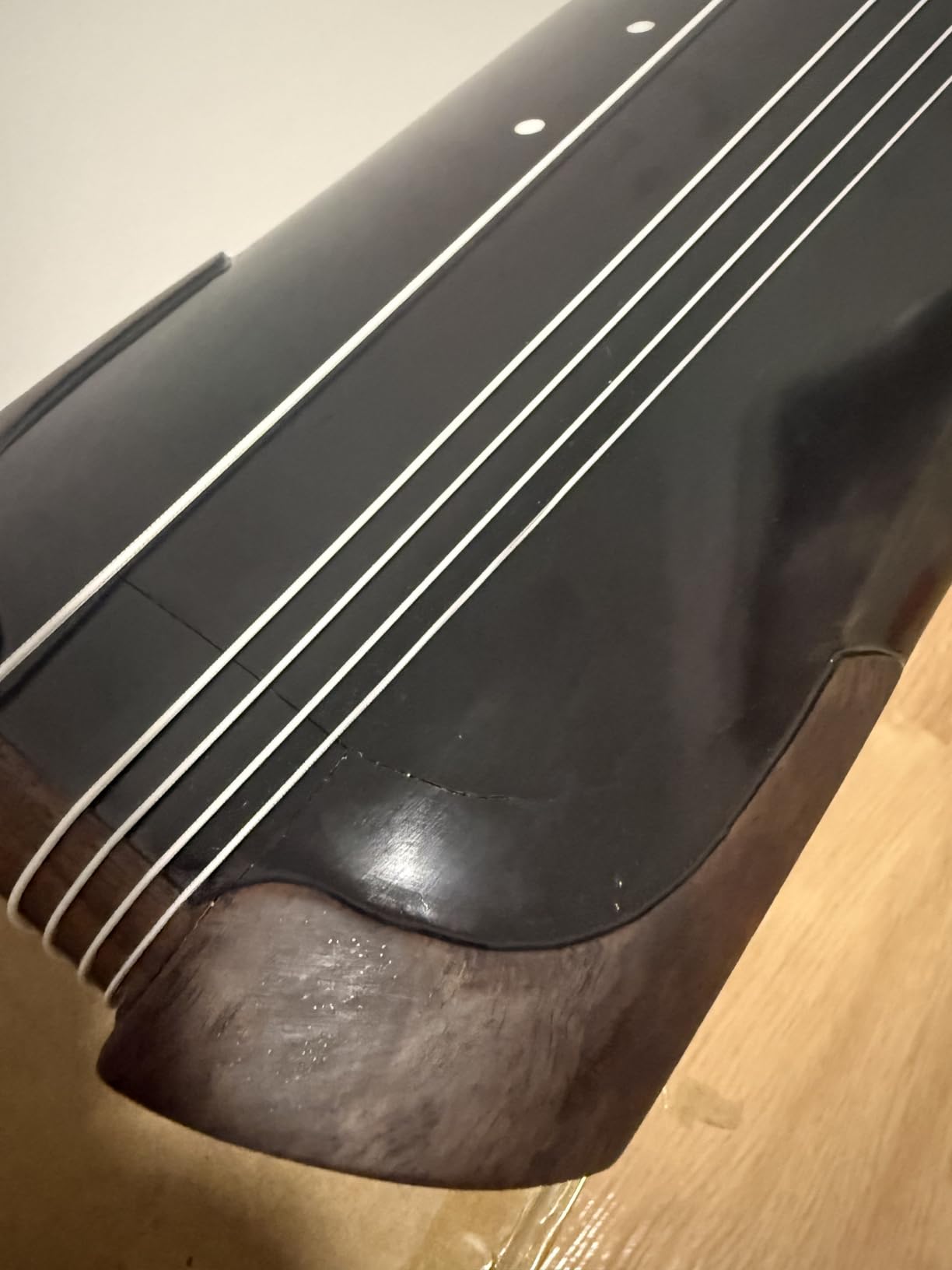 LANDTOM Professional Fuxi guqin, suitable for adults/children/advanced/intermediate/elementary (Black) customer photo 2