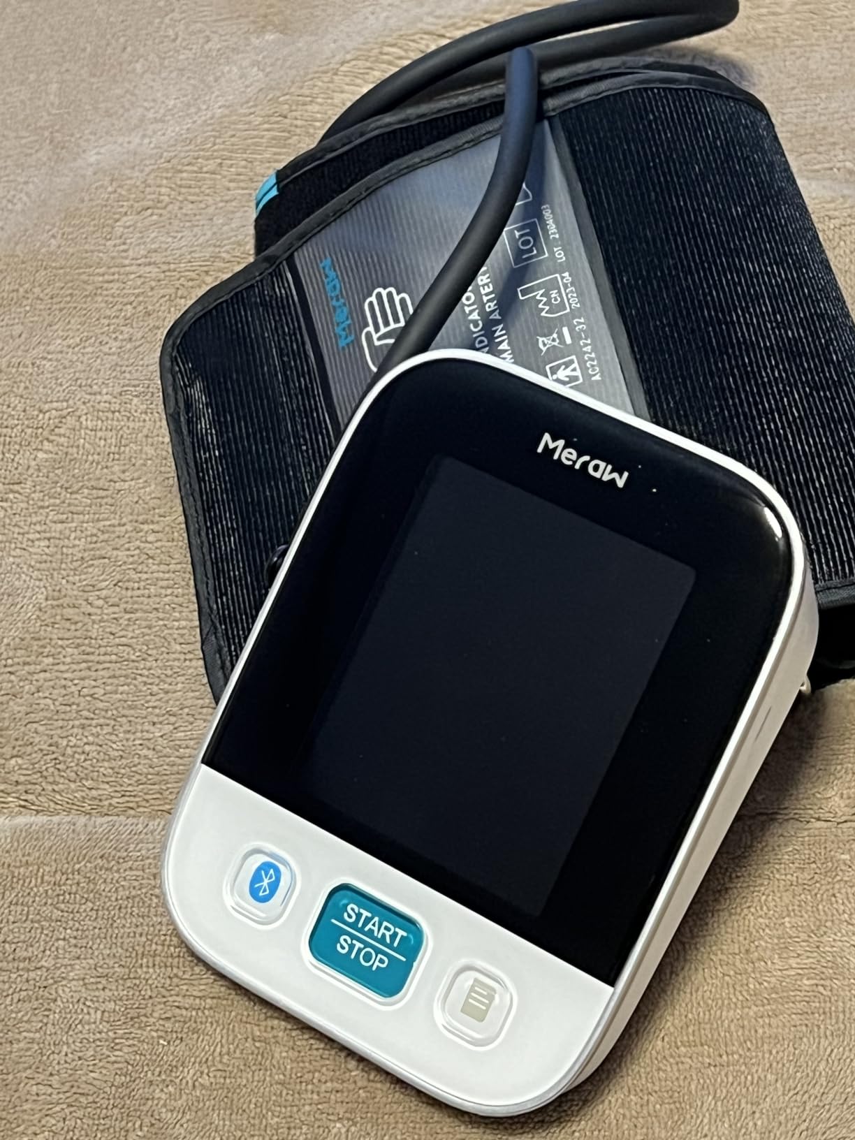 Meraw Blood Pressure Monitor Home Use, Blood Pressure Cuff Digital Arm, Blood Pressure Monitor Automatic Cuff 8.7-16.5