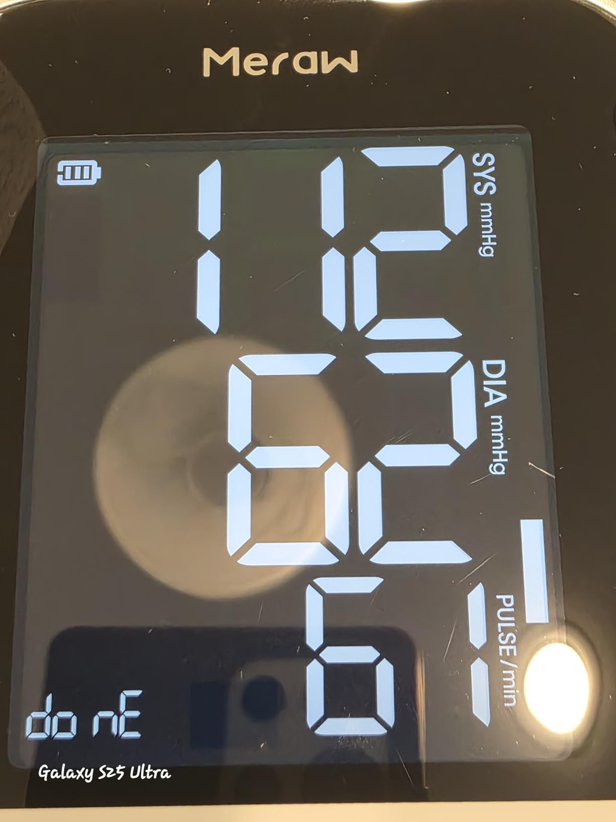 Meraw Blood Pressure Monitor Home Use, Blood Pressure Cuff Digital Arm, Blood Pressure Monitor Automatic Cuff 8.7-16.5