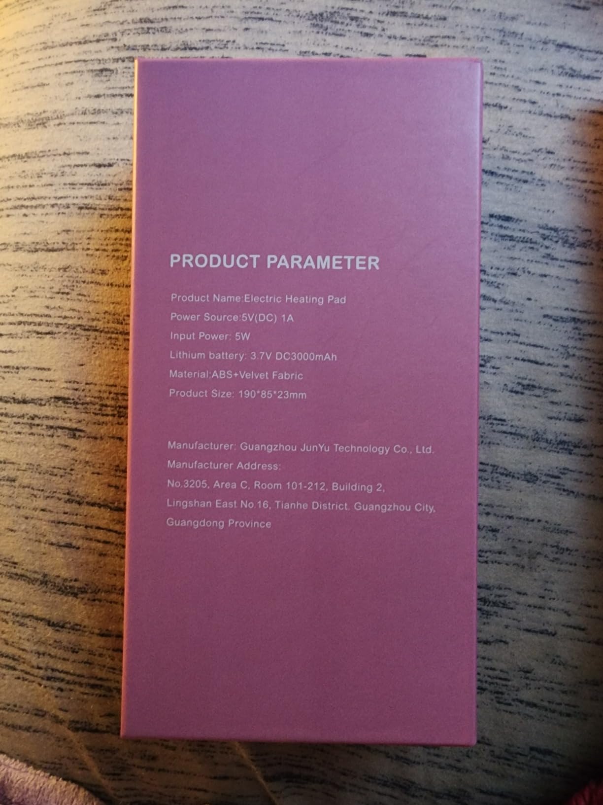 Portable Heating Pad for Period Cramps: 6 Heat Levels & 6 Massage - Cordless Electric 3s Fast Heating Belly Wrap Belt for Menstrual, Back Pain Relief - A Gift for Women Girls Her Pink customer photo 1