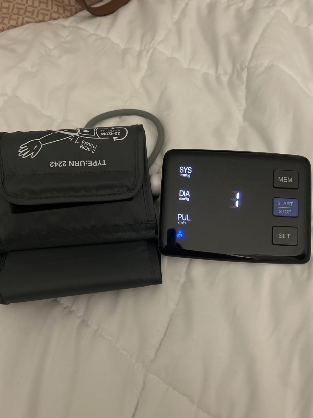 Blood Pressure Monitor, 9-17'' & 13-21'' Extra Large Blood Pressure Cuff customer photo 2