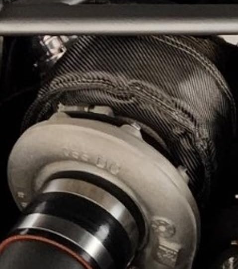 Carbon Fiber Turbo Blanket T25 T28 Heat Shield Turbocharger Blanket Fastener Springs customer photo 2