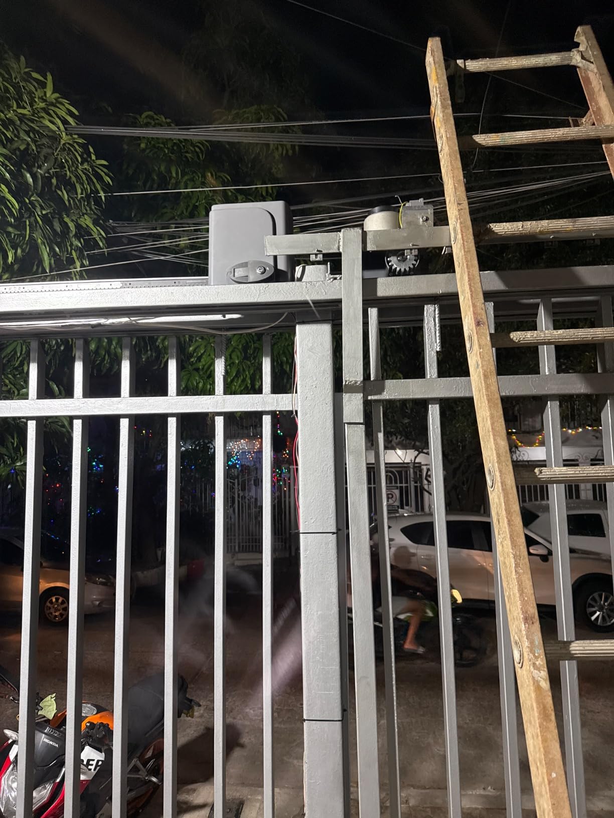 CO-Z 1400lb Rack Driven Sliding Gate Opener with Alarm System, 280W Automatic Gate Opener with Remote Controls, Electric Gate Motor for Gates up to 40ft, Complete Rack Gate Operator Kit for Driveways customer photo 1