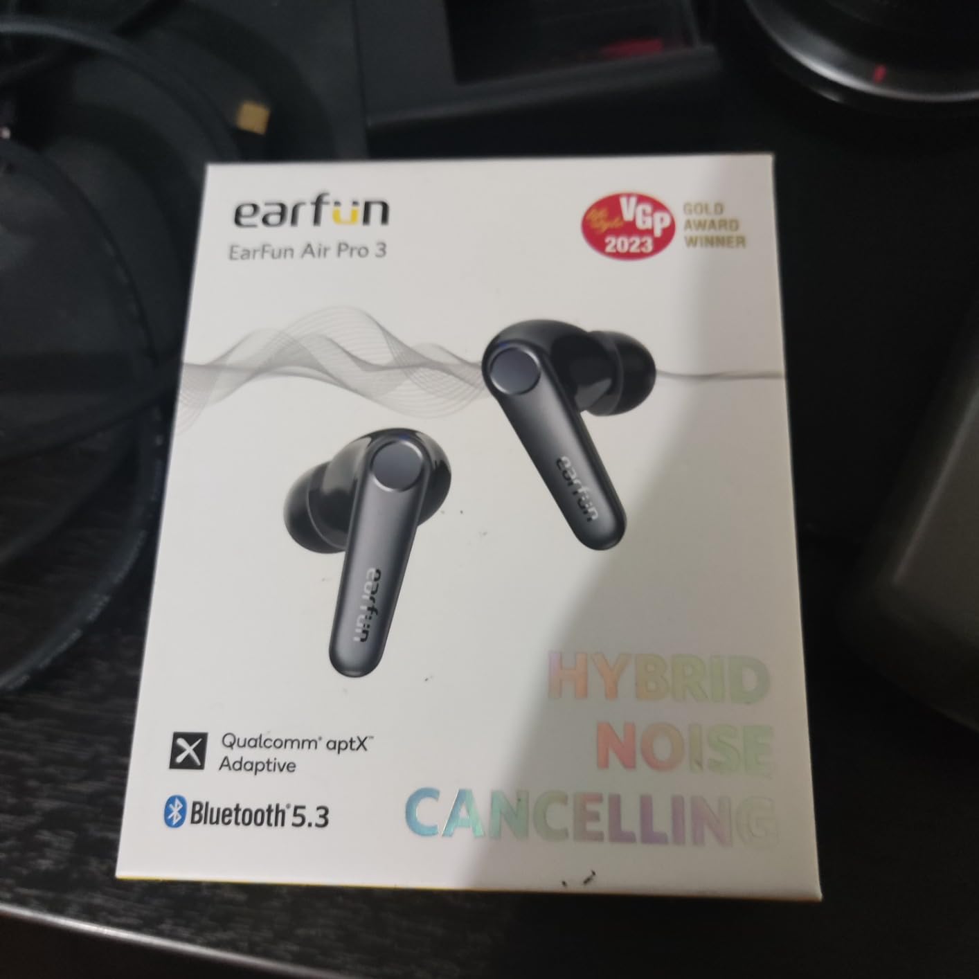 EarFun Air Pro 3 Noise Cancelling Wireless Earbuds Qualcomm® aptX™ Adaptive customer photo 1