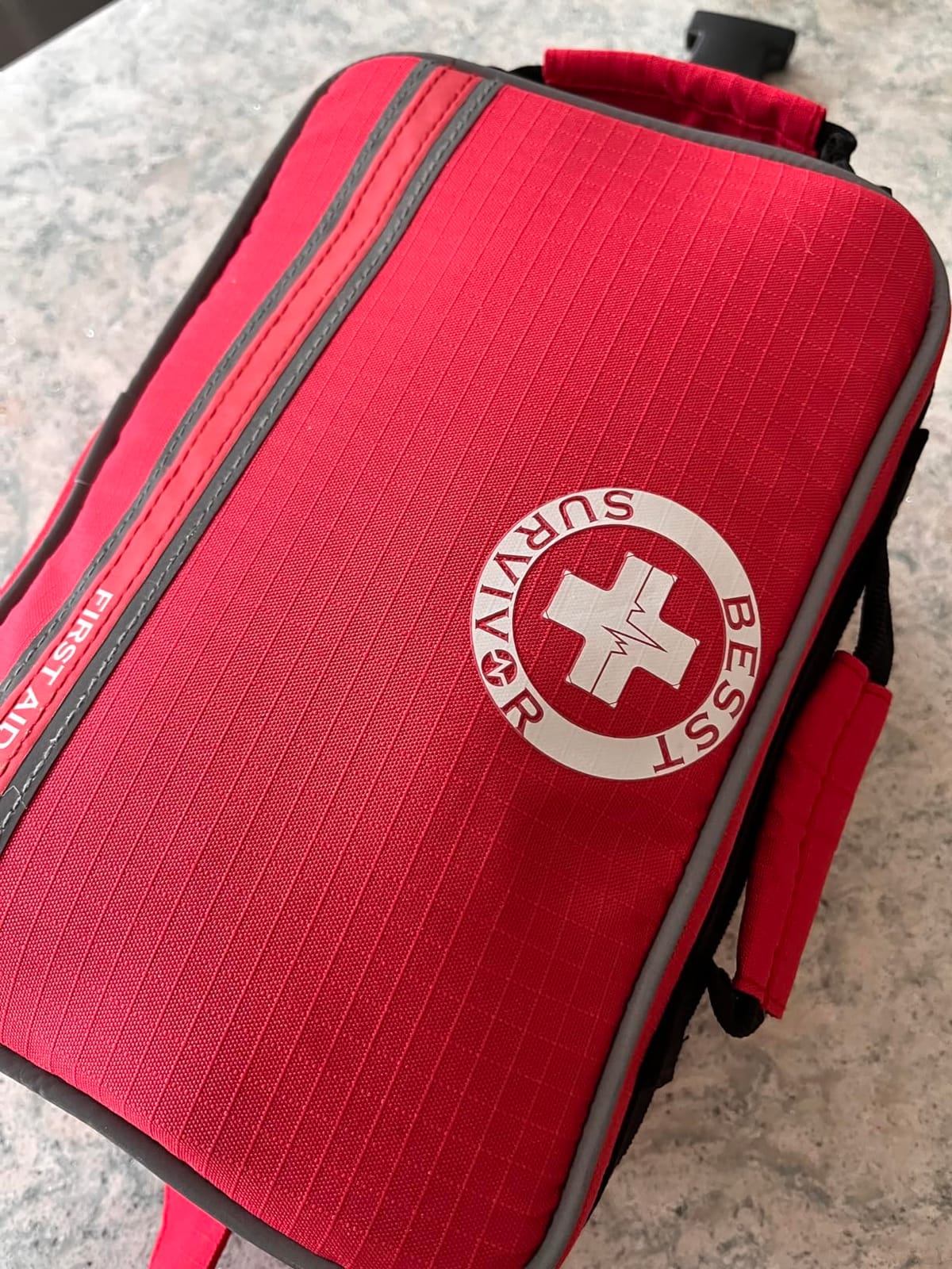 Professional Trauma First Aid Kit - Military-Grade Labelled Compartments & MOLLE System for Workplace, Outdoor, Car, Boat, Hurricane Emergencies 265 Piece Emergency Necessities Kits customer photo 2