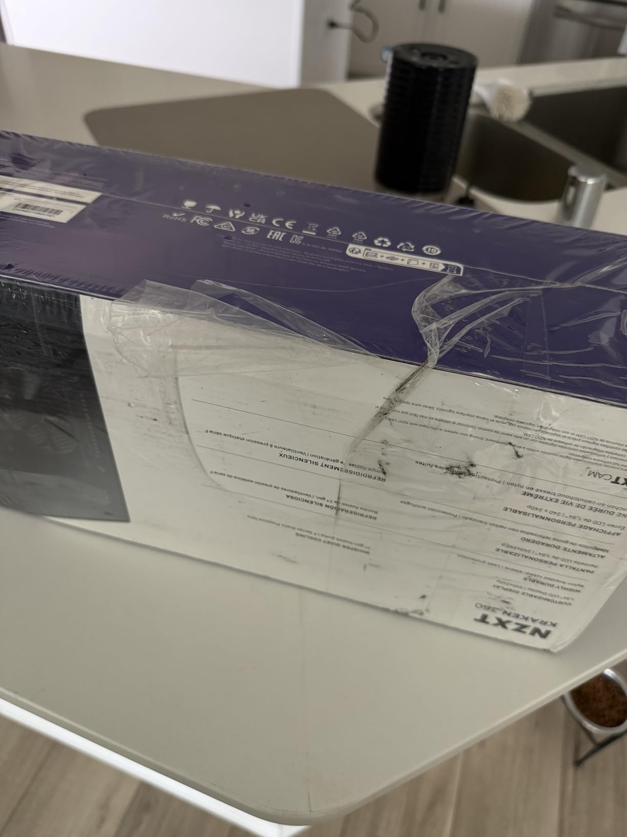 NZXT Kraken 280 - RL-KN280-B1-280mm AIO CPU Liquid Cooler - Customizable 1.54