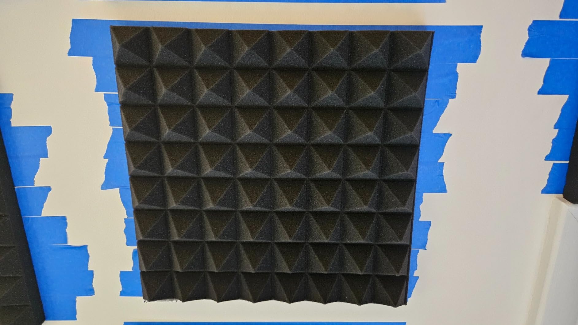 Sonicism 12 Pack Sound Proof Foam Panels for Walls Self-Adhesive 12