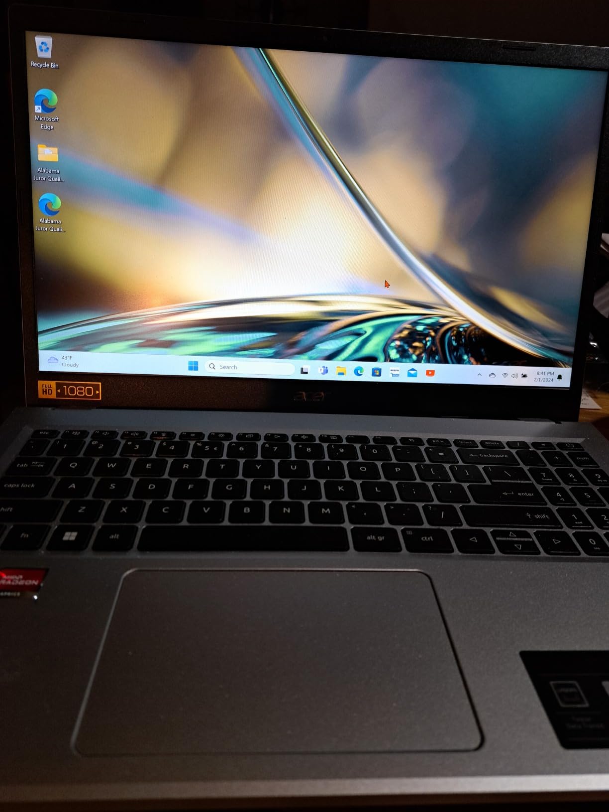 acer Aspire 3 A315-24P-R7VH Slim Laptop | 15.6