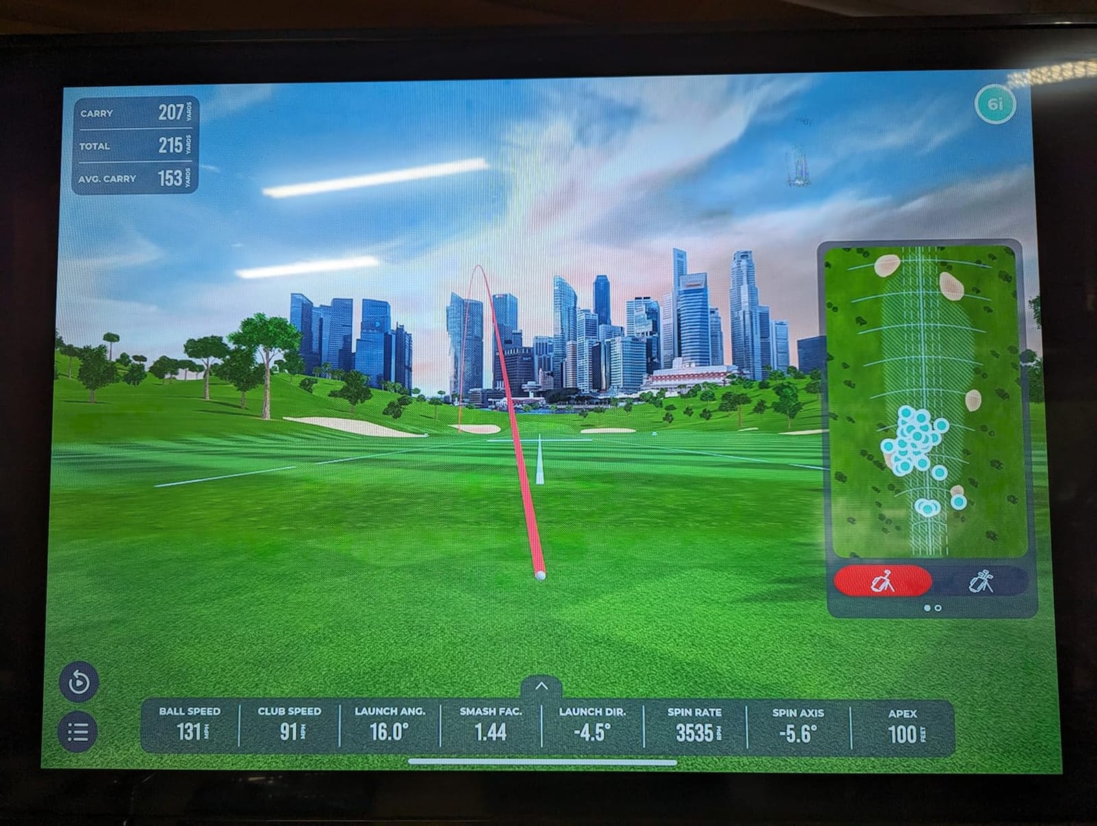 Rapsodo MLM2PRO Mobile Launch Monitor Golf Simulator | 3 Chrome Tour Balls | Swing Trainer & Shot Tracker for Home & Driving Range | Indoor & Outdoor Golf Training Aid | Dual Camera | 15 Metrics customer photo 1