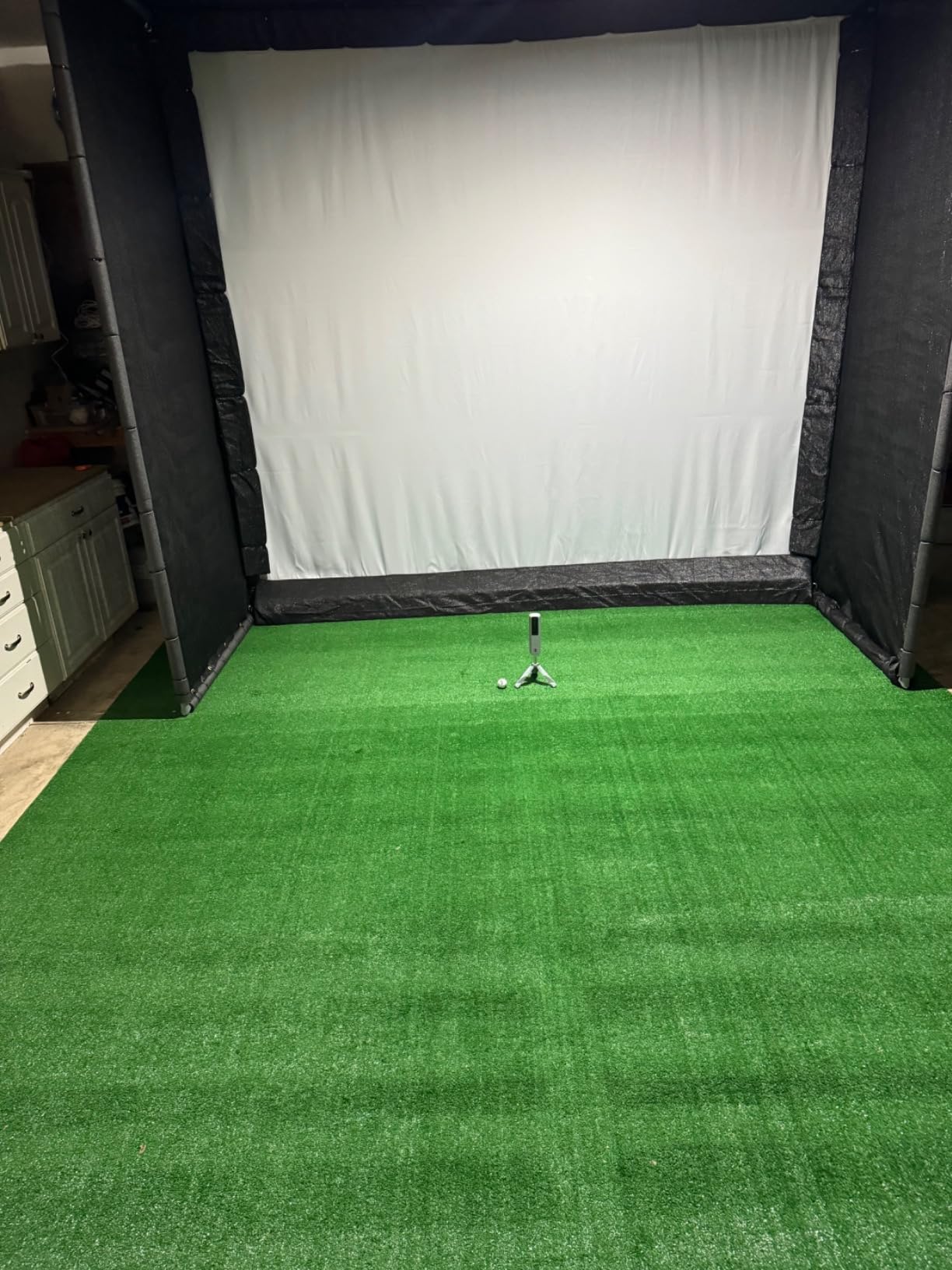 Rapsodo MLM2PRO Mobile Launch Monitor Golf Simulator | 3 Chrome Tour Balls | Swing Trainer & Shot Tracker for Home & Driving Range | Indoor & Outdoor Golf Training Aid | Dual Camera | 15 Metrics customer photo 2