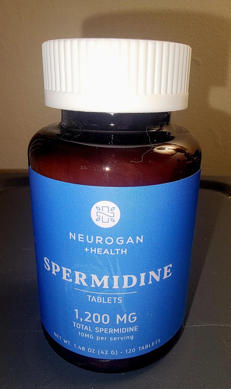 Neurogan Spermidine Supplement - 1200mg - 99% Pure 100x More Potent Than Rice & Wheat Germ Extract - for Cellular Health, Anti-Aging & Energy* - Made in USA - 10MG Per Serving - 120 Servings | Spermidine 3HCl Tablets, 10mg Per Serving, 4-Month Supply, Single-Ingredient, Healthy Aging, Cellular Energy, Made in USA customer photo 2