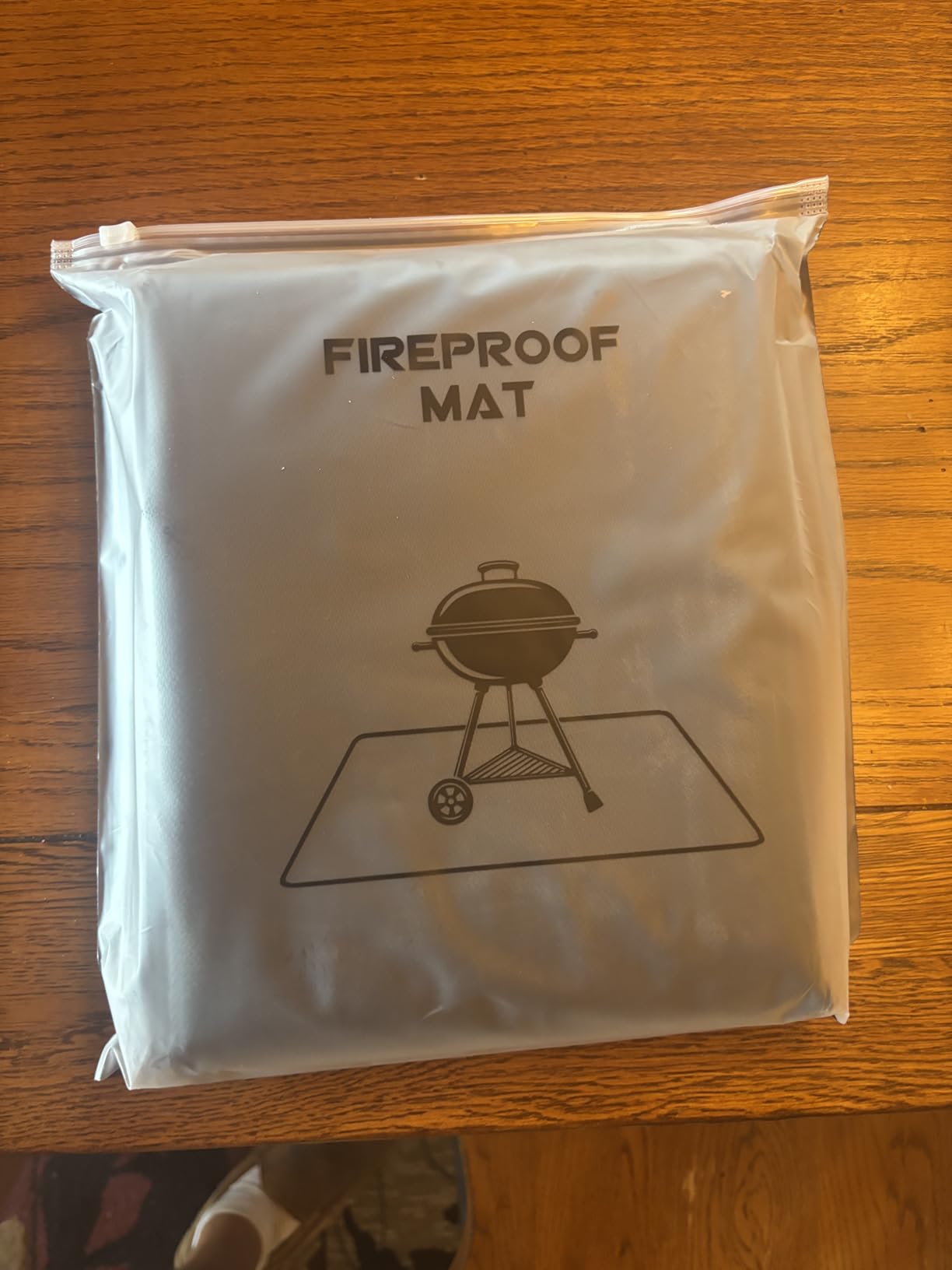 Protebox 60 x 40 inch Under Grill Mats for Outdoor Grill BBQ Deck Protector customer photo 1