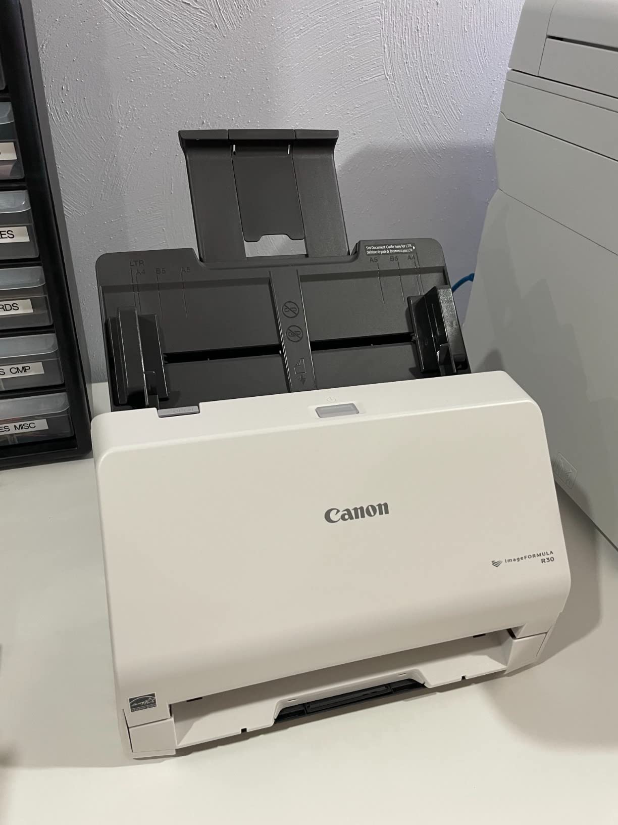 Canon imageFORMULA R30 - Office Document Scanner, Auto Document Feeder, Duplex Scanning, Plug-and-Scan Capability, No Software Installation Required customer photo 2