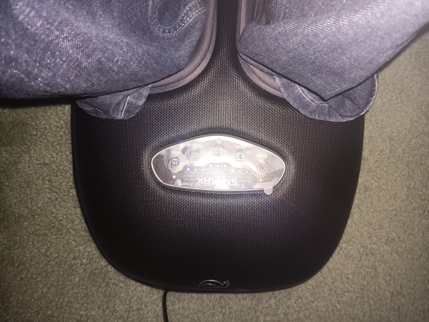 Snailax Shiatsu Foot Massager, Heat, Compression, Vibration, FSA Eligible customer photo 2