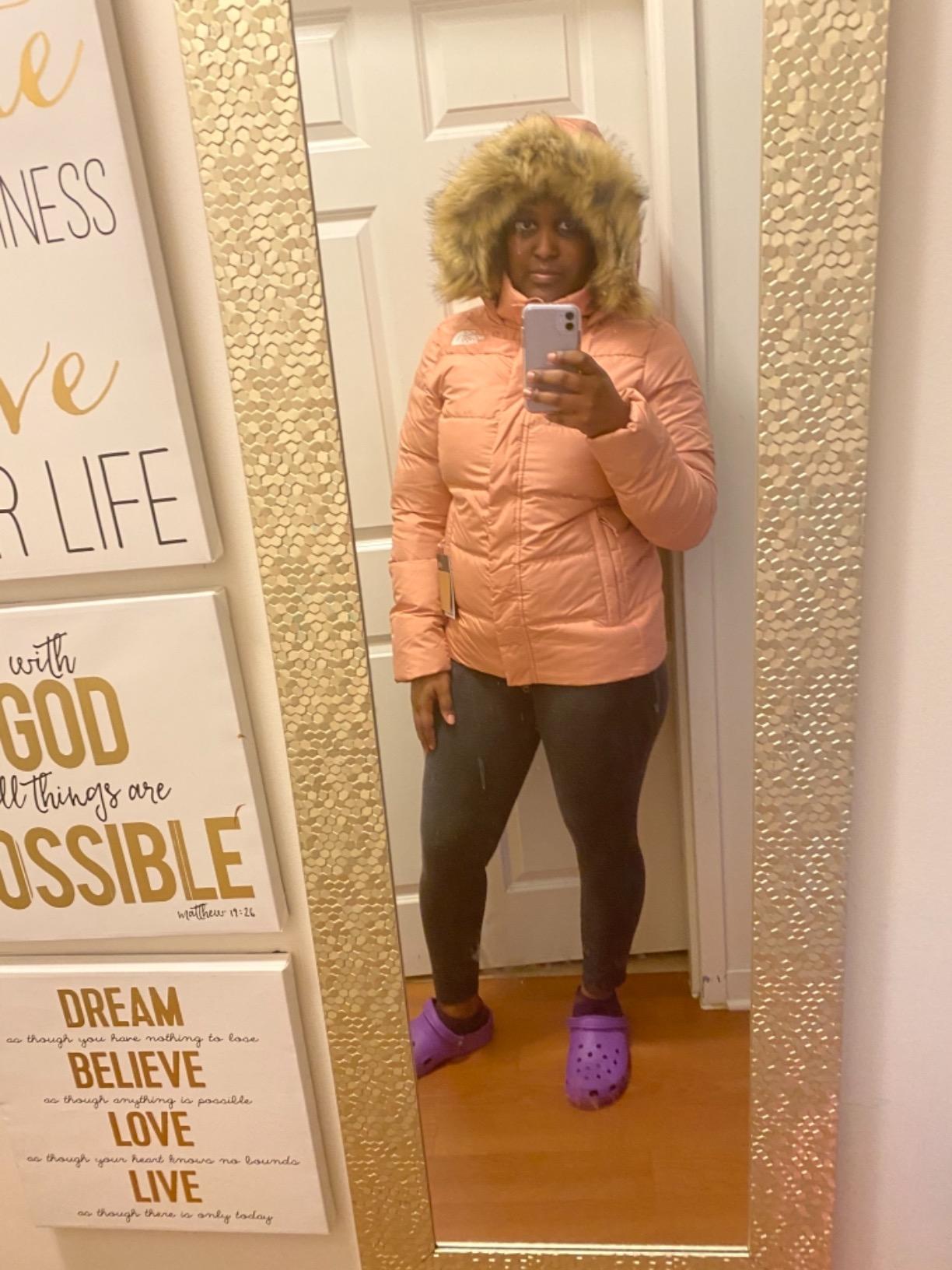Women's Gotham Jacket - Vintage White (The North Face) customer photo 1